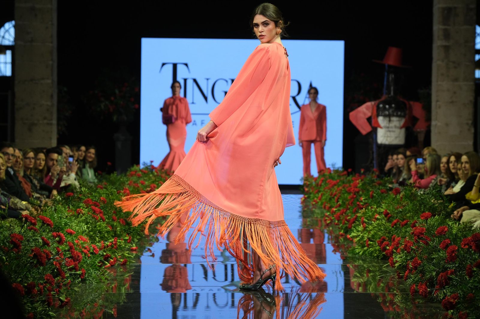 Desfile de Rafael Leveque en la Pasarela Flamenca Jerez Tío Pepe 2023