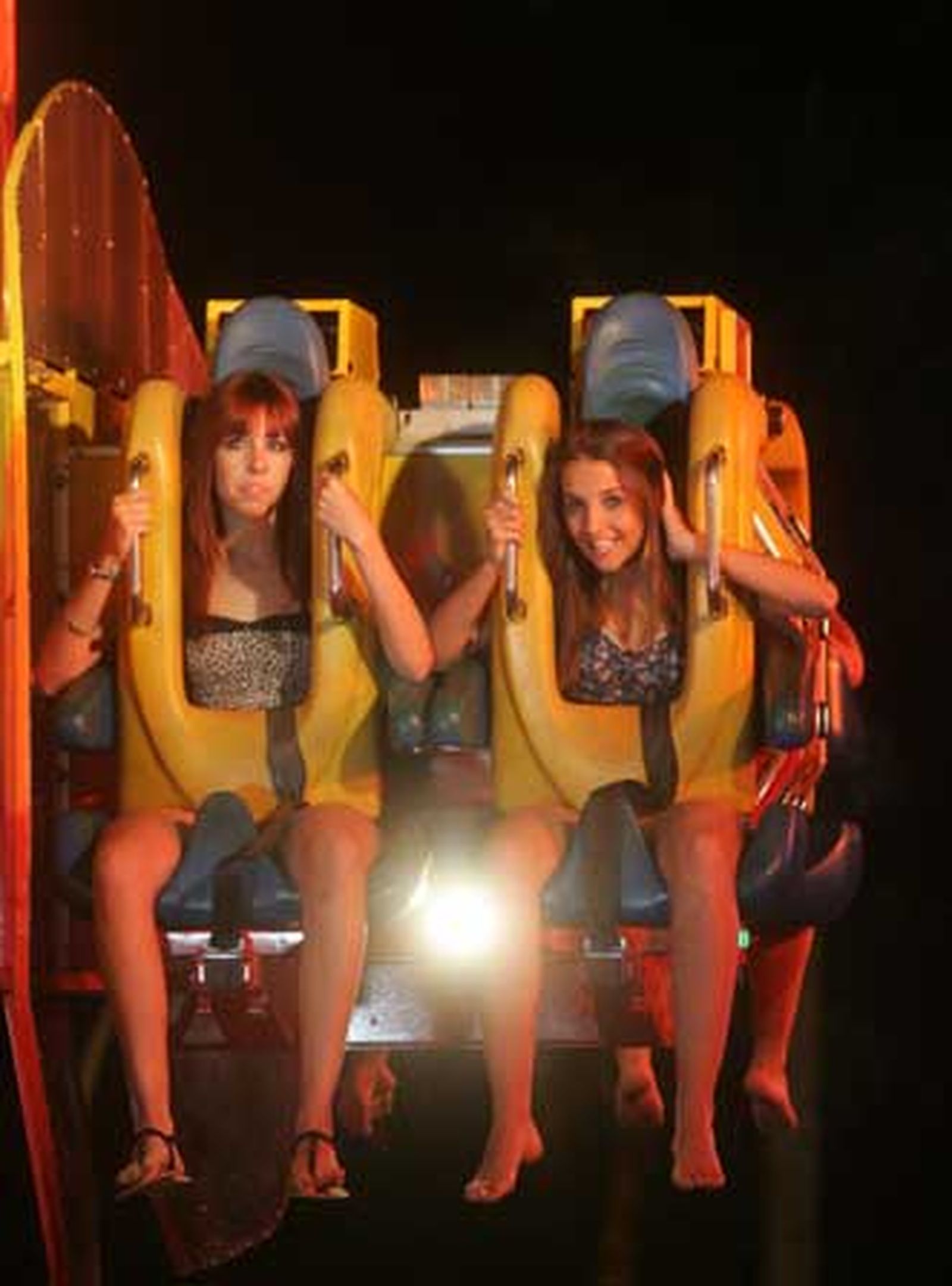 Los pequeños de la casa fueron los protagonistas del día en las atracciones del real

Foto: Vanessa Perez/J.M.Q.