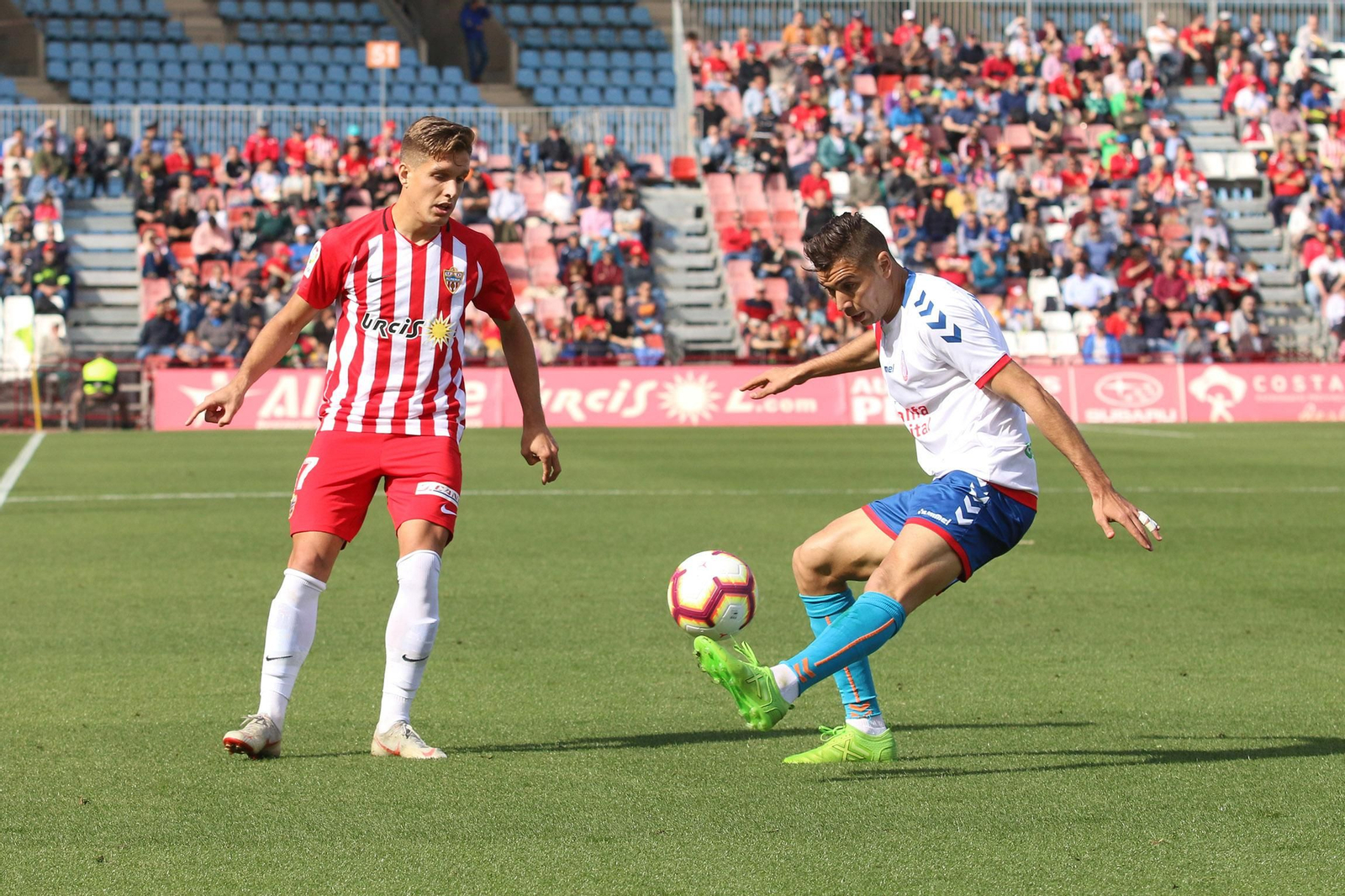 Las imágenes del Almería-Rayo Majadahonda