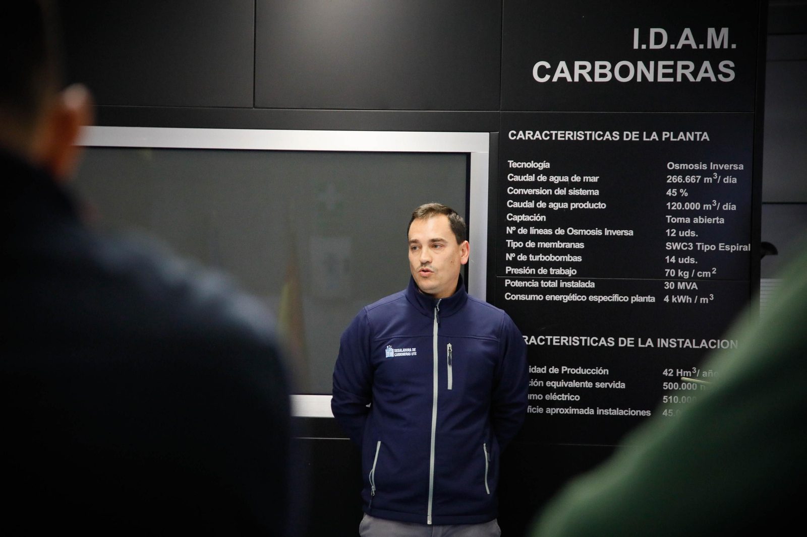 CUCN visita la desaladora de Carboneras y las balsas de Níjar