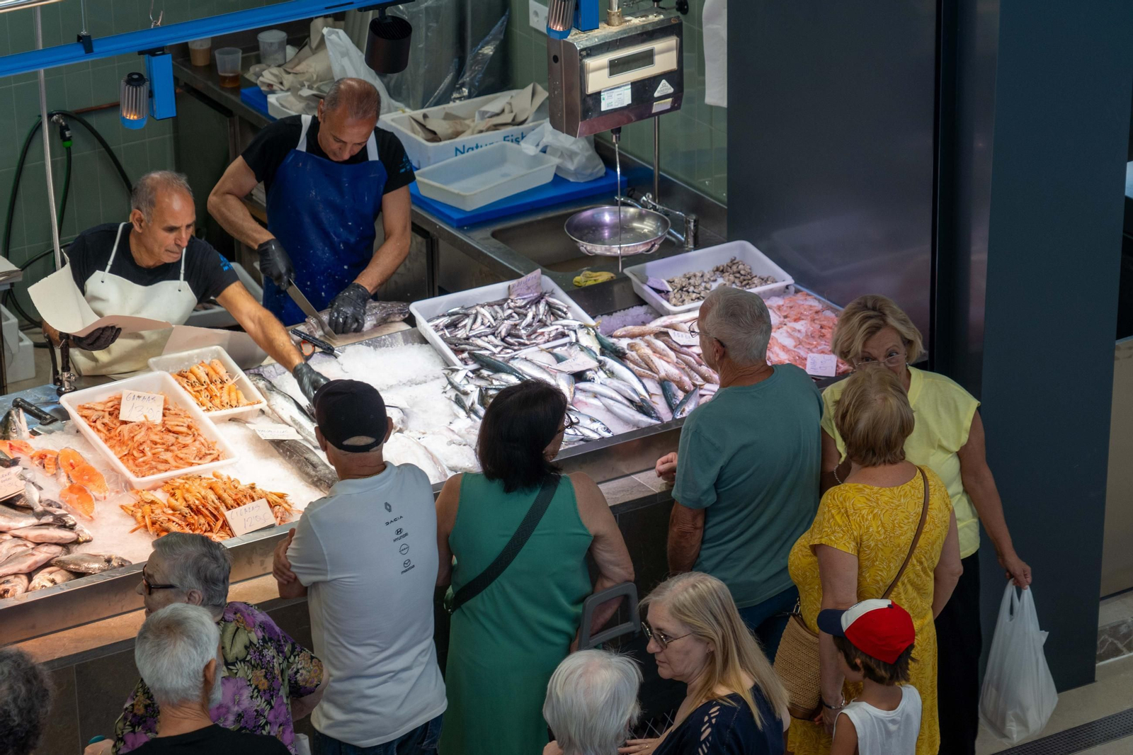 Imágenes del Mercado de San Sebastián, el día de su inauguración