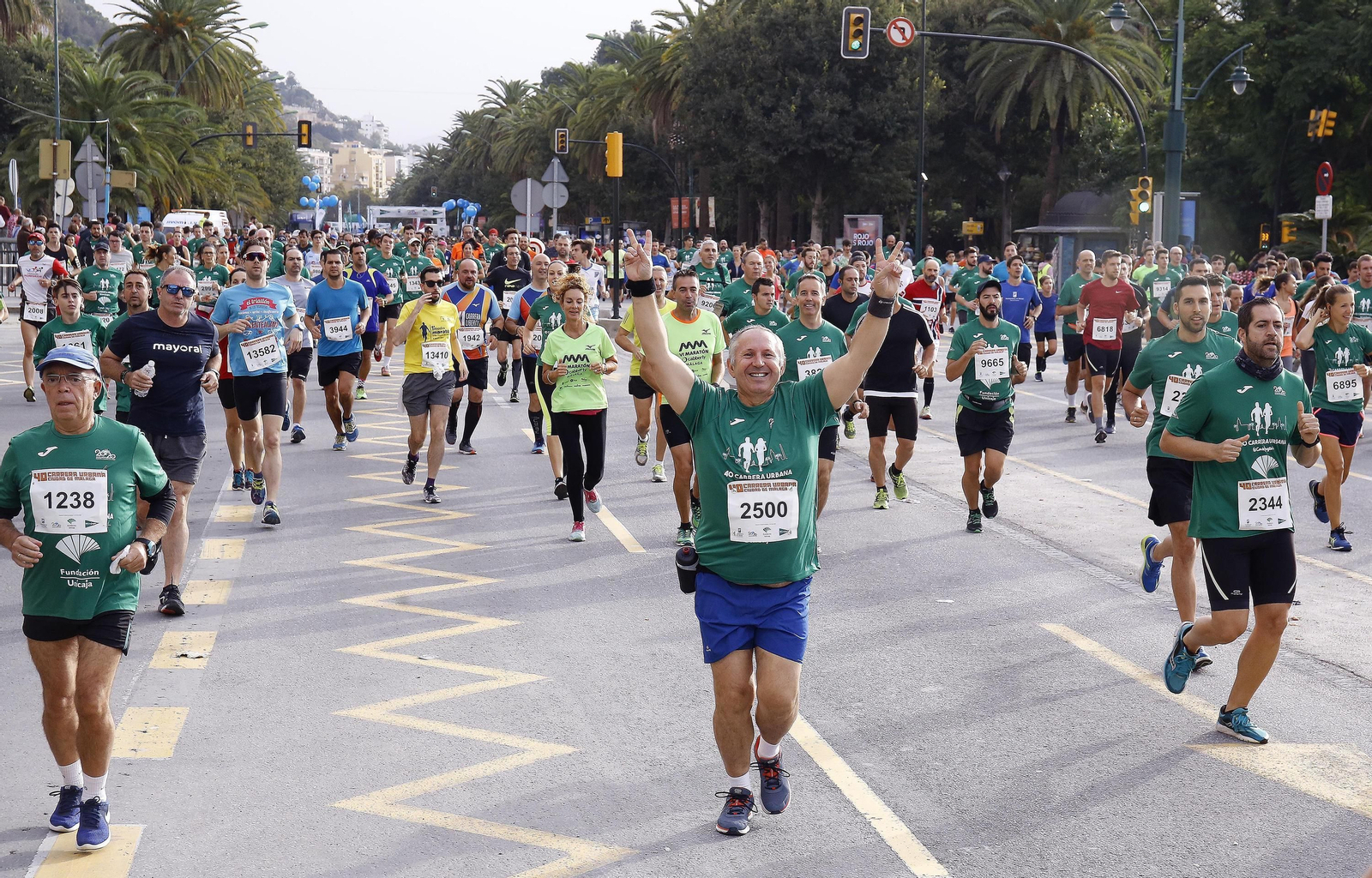 La Carrera Urbana Ciudad de Málaga, en imágenes