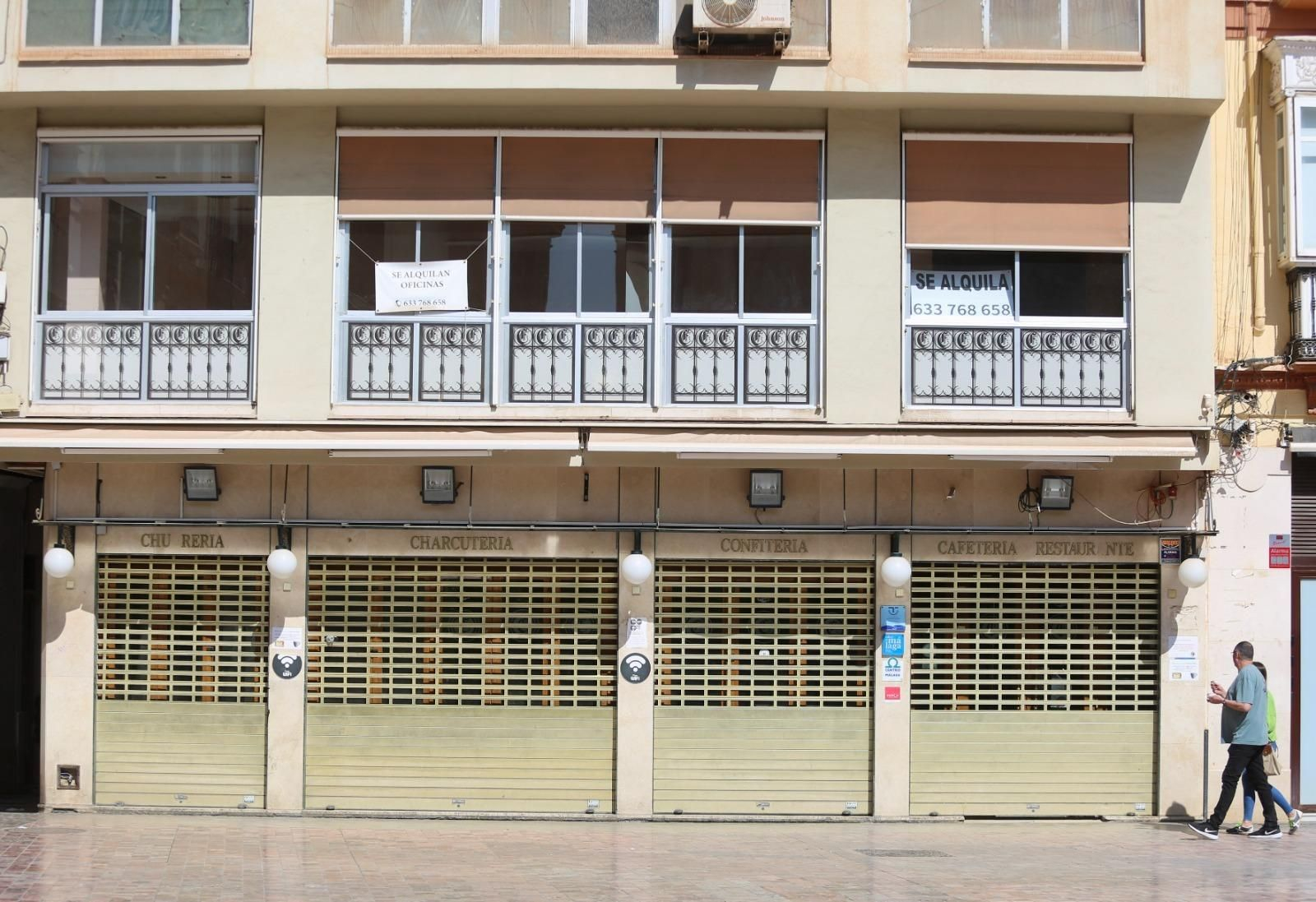 Imagen reciente del edificio que albergaba el Café Central.