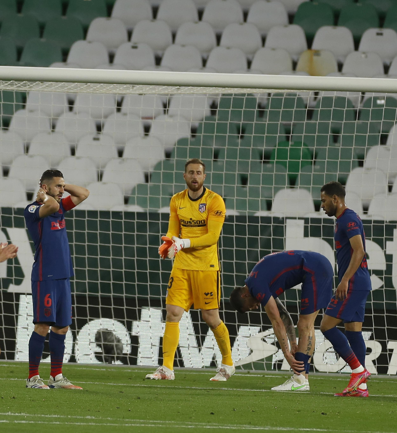 Las imágenes del Betis-Atlético de Madrid