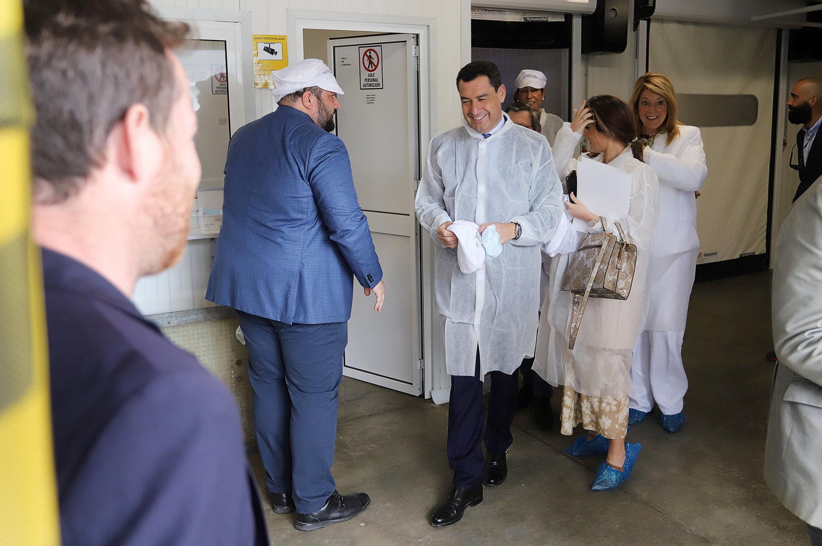 Imágenes del acto de inauguración del inicio de actividad de la Ciudad del Marisco