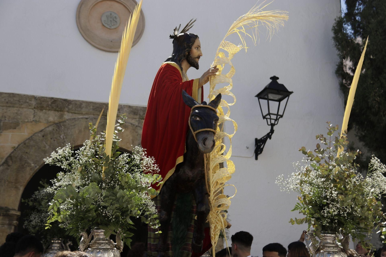 La procesión de la Borriquita en Almodóvar del Río, en imágenes