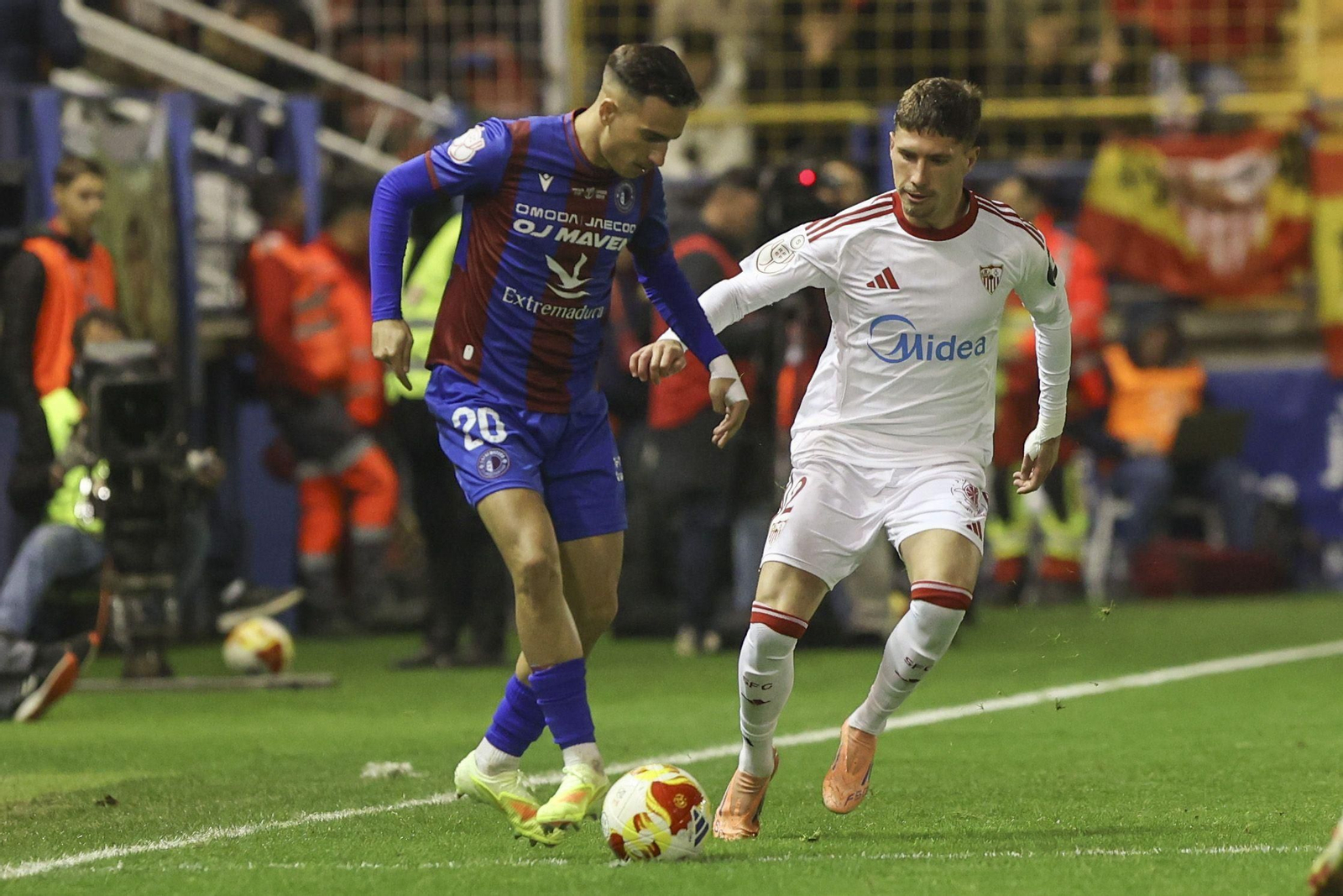 Las fotos del Extremadura-Sevilla