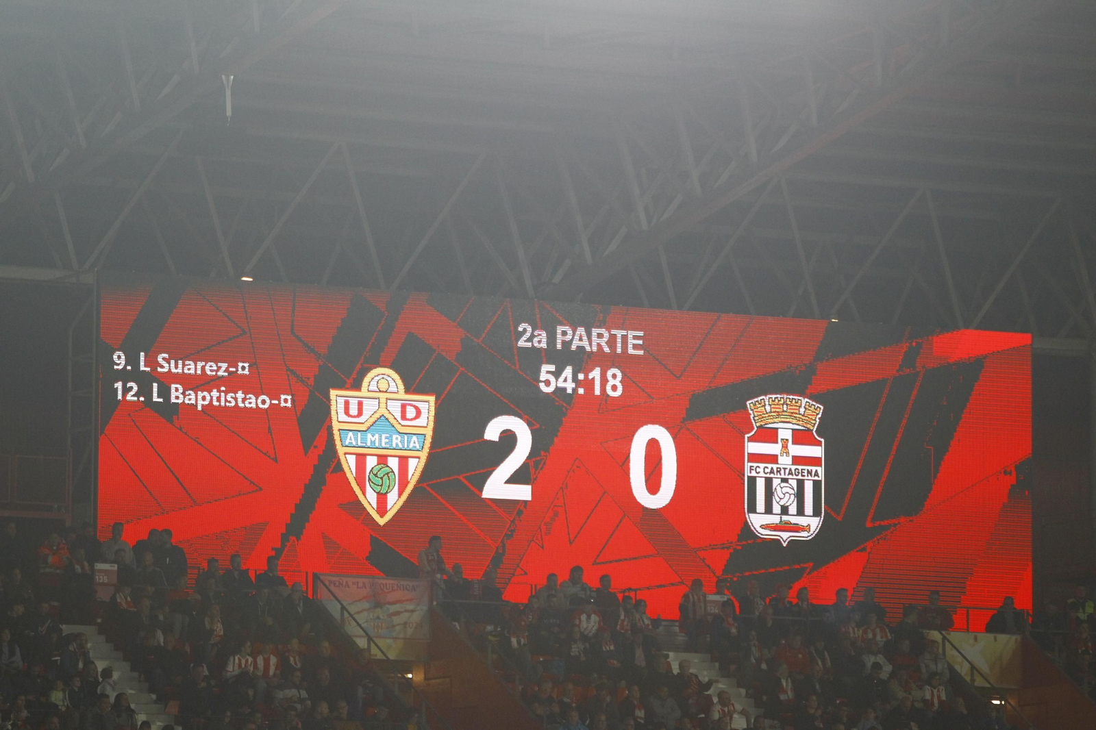 Las mejores imágenes del partido U.D. Almería-F.C. Cartagena