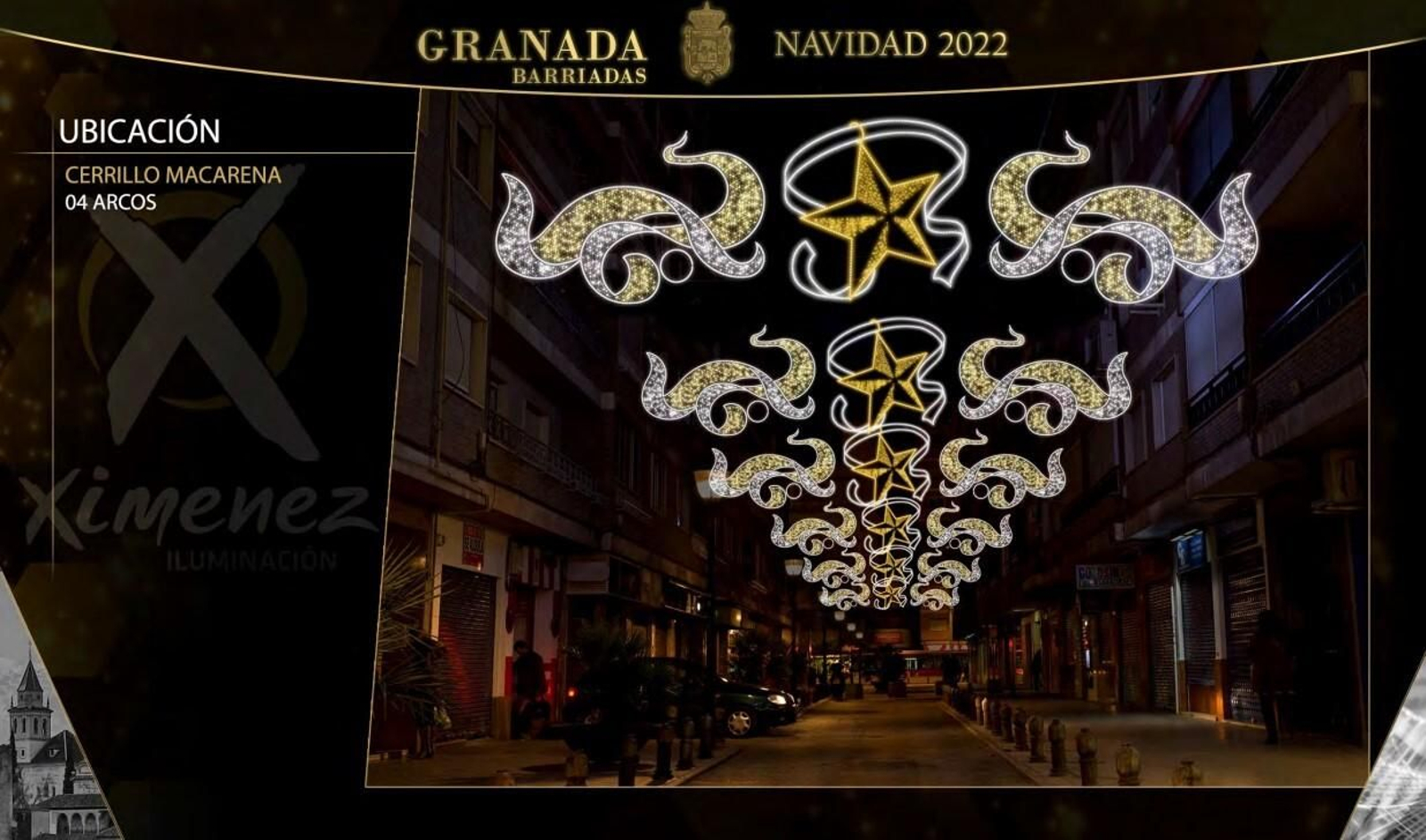 Estas son las luces de Navidad de los barrios de Granada, calle por calle