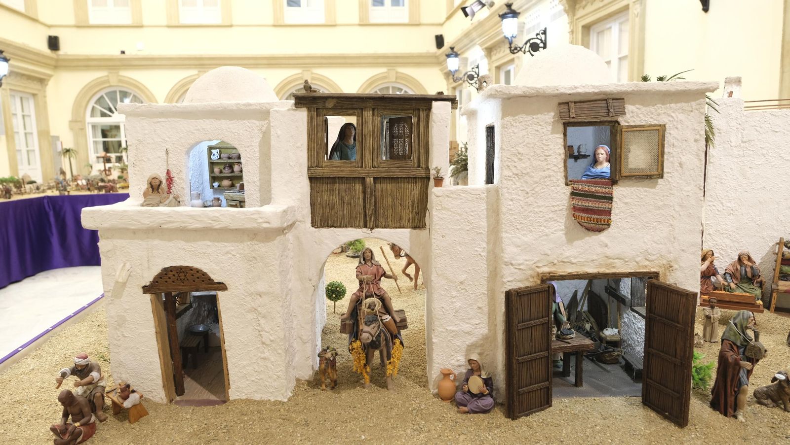 Llega la navidad con el Belén de Diputación de Almería, en imágenes