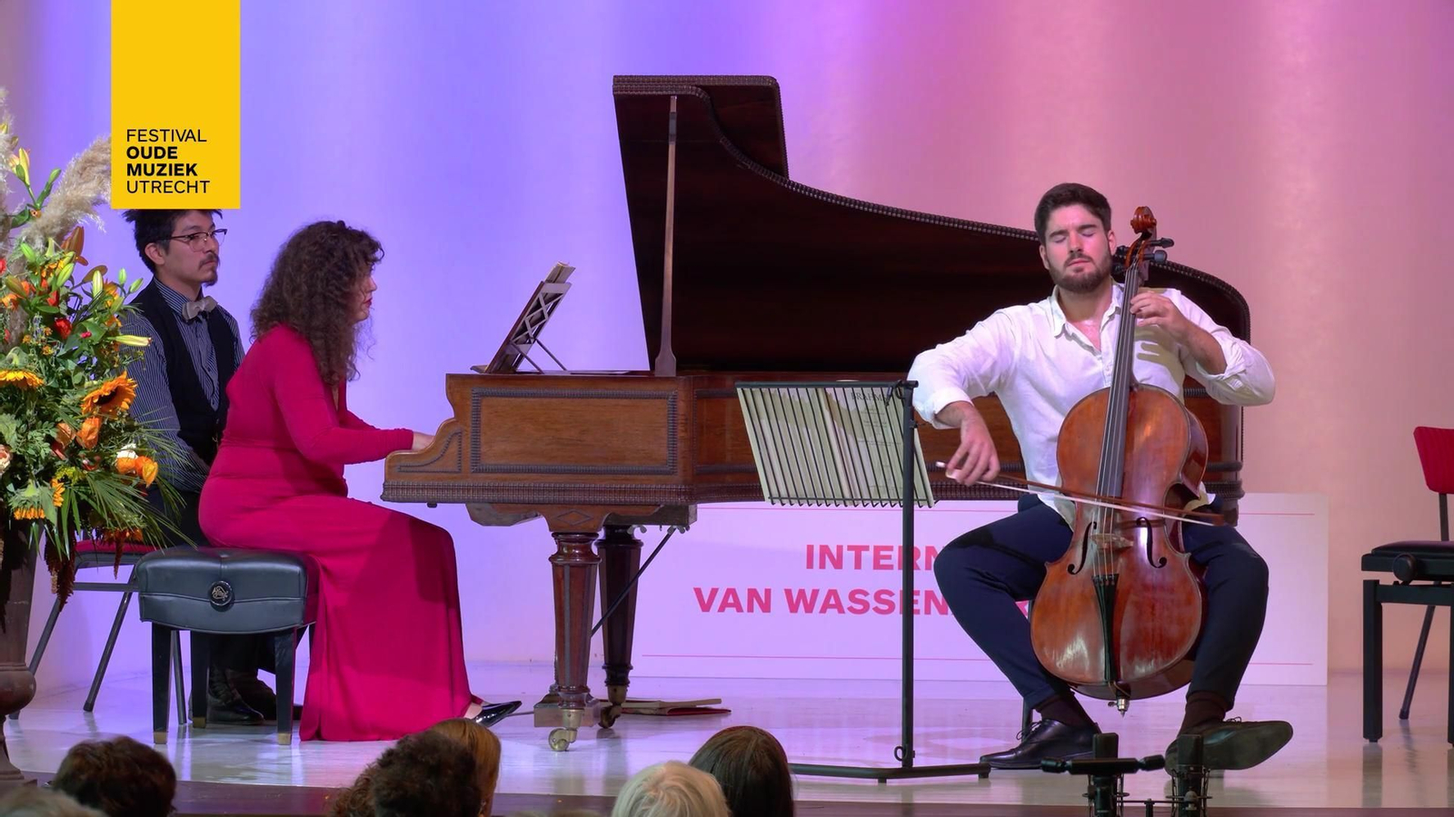 López Escalona y Laura Granero, integrantes de 'Fanny Davies Ensemble'.