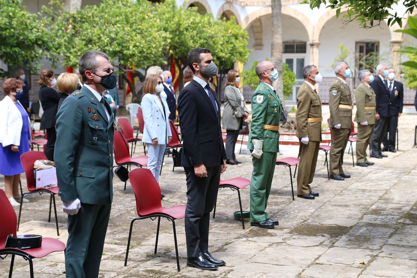 Fotogalería del acto de la Hermandad de Veteranos de Fuerzas Armadas y Guardia Civil