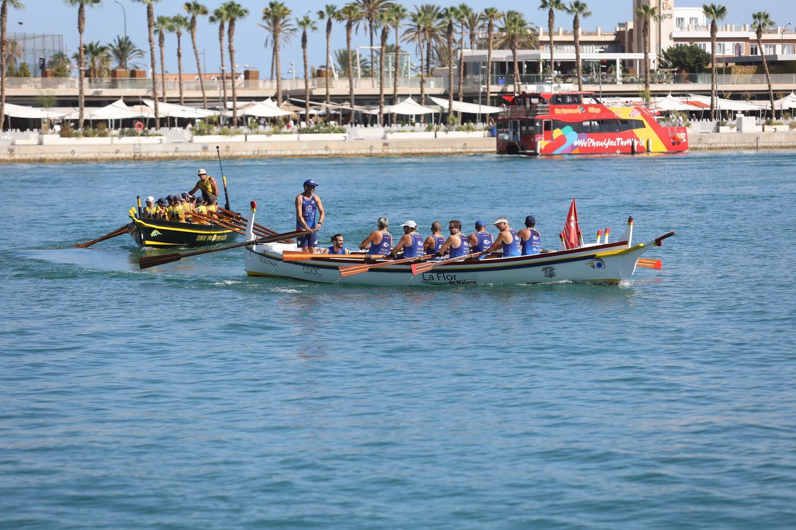 Las imágenes del 61º Gran Premio Ciudad de Málaga de jábegas