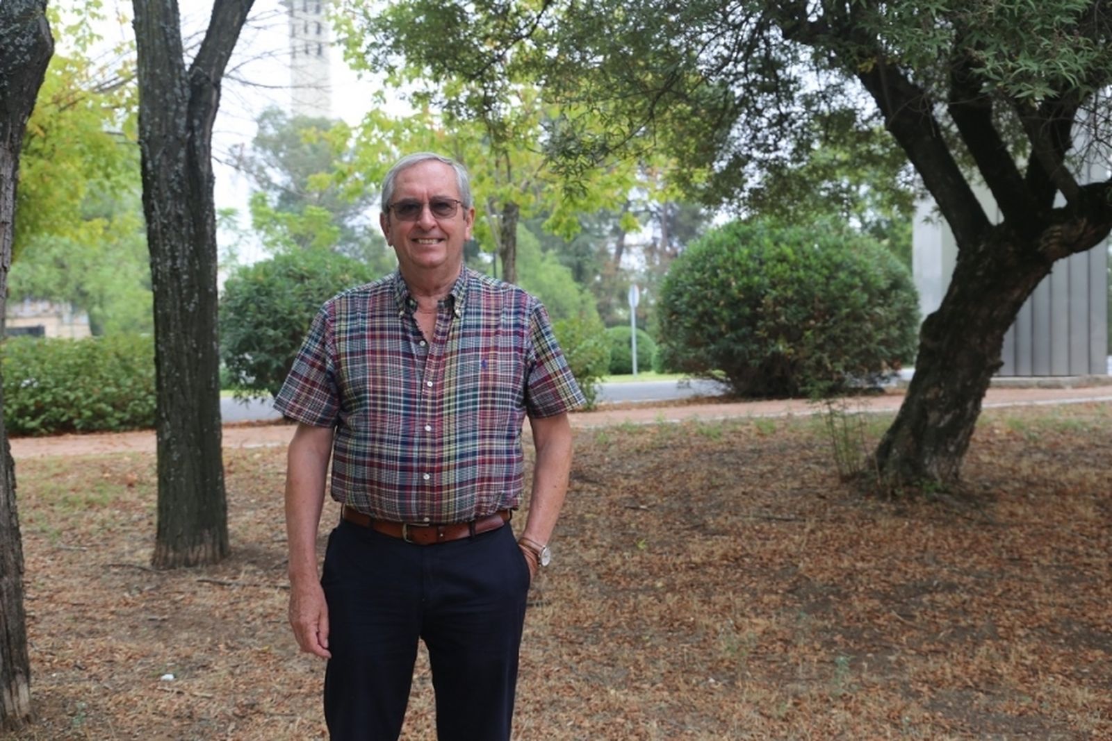 El catedrático del Departamento de Agronomía Ricardo Fernández Escobar.