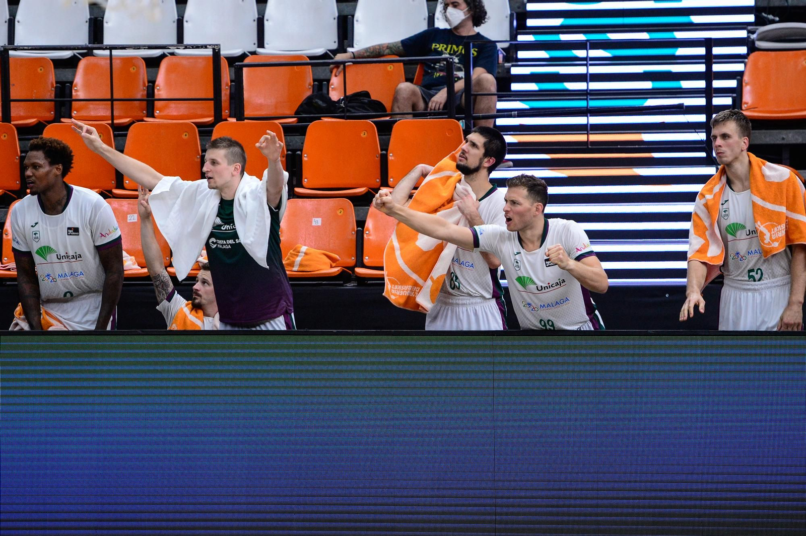 El Baskonia-Unicaja, en fotos