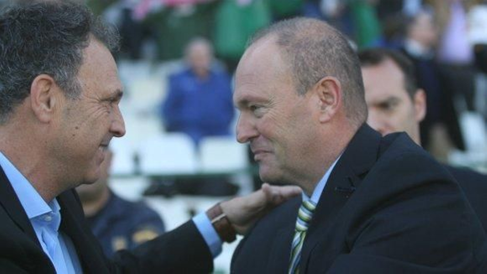 Caparrós: "Jugar contra el Betis es especial, tenemos esa guasa deportiva"