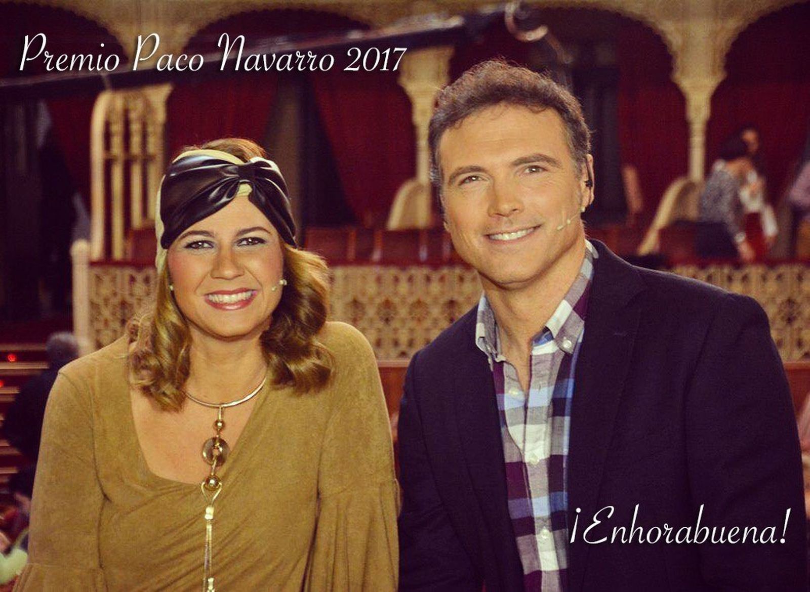 Mirian Peralta y Enrique Miranda, en el Gran Teatro Falla.