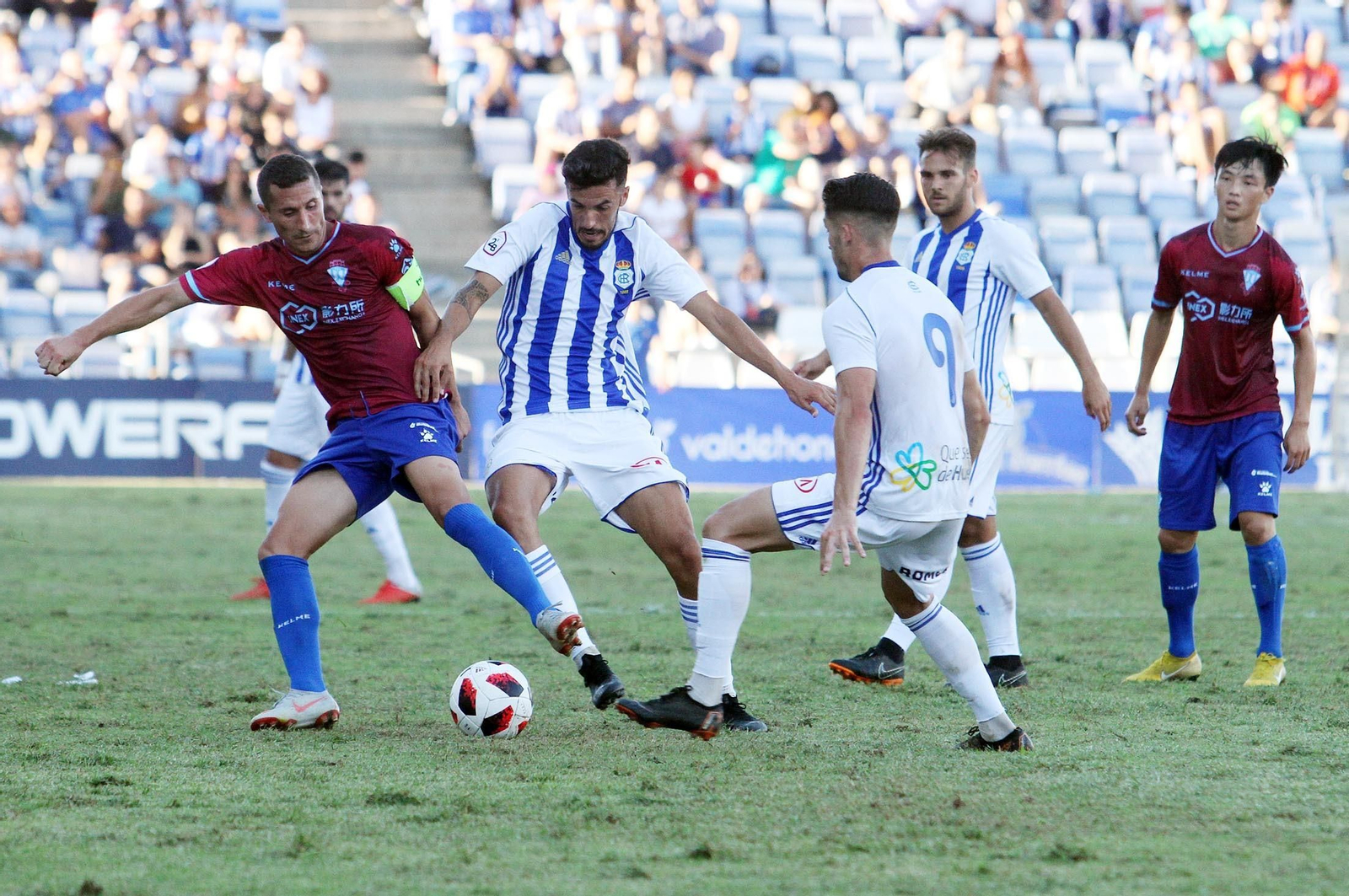 Imágenes del Recreativo de Huelva-Jumilla