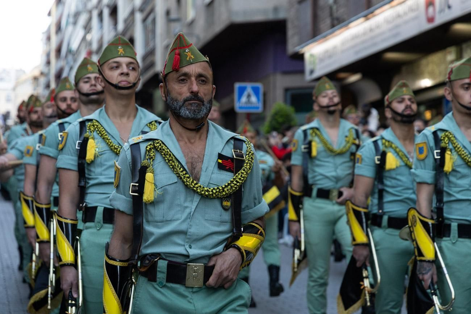 La Legión y el Cristo de la Buena Muerte es uno de los binomios de la Semana Santa.