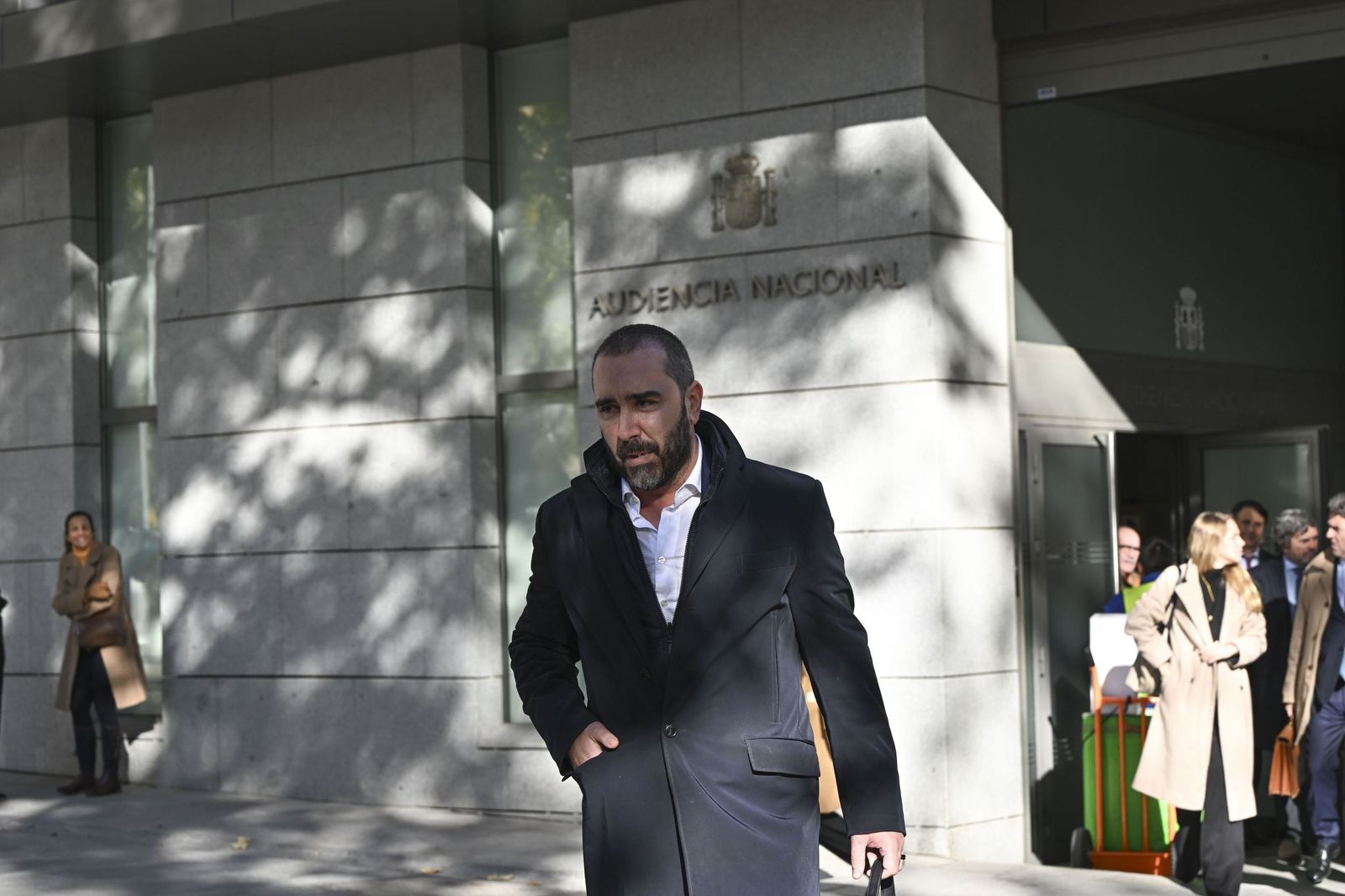 El empresario Víctor de Aldama a su salida de la Audiencia Nacional.