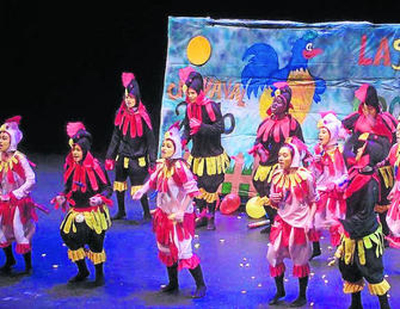 Grupo Las gallinas roqueteras del IES Sabinar.