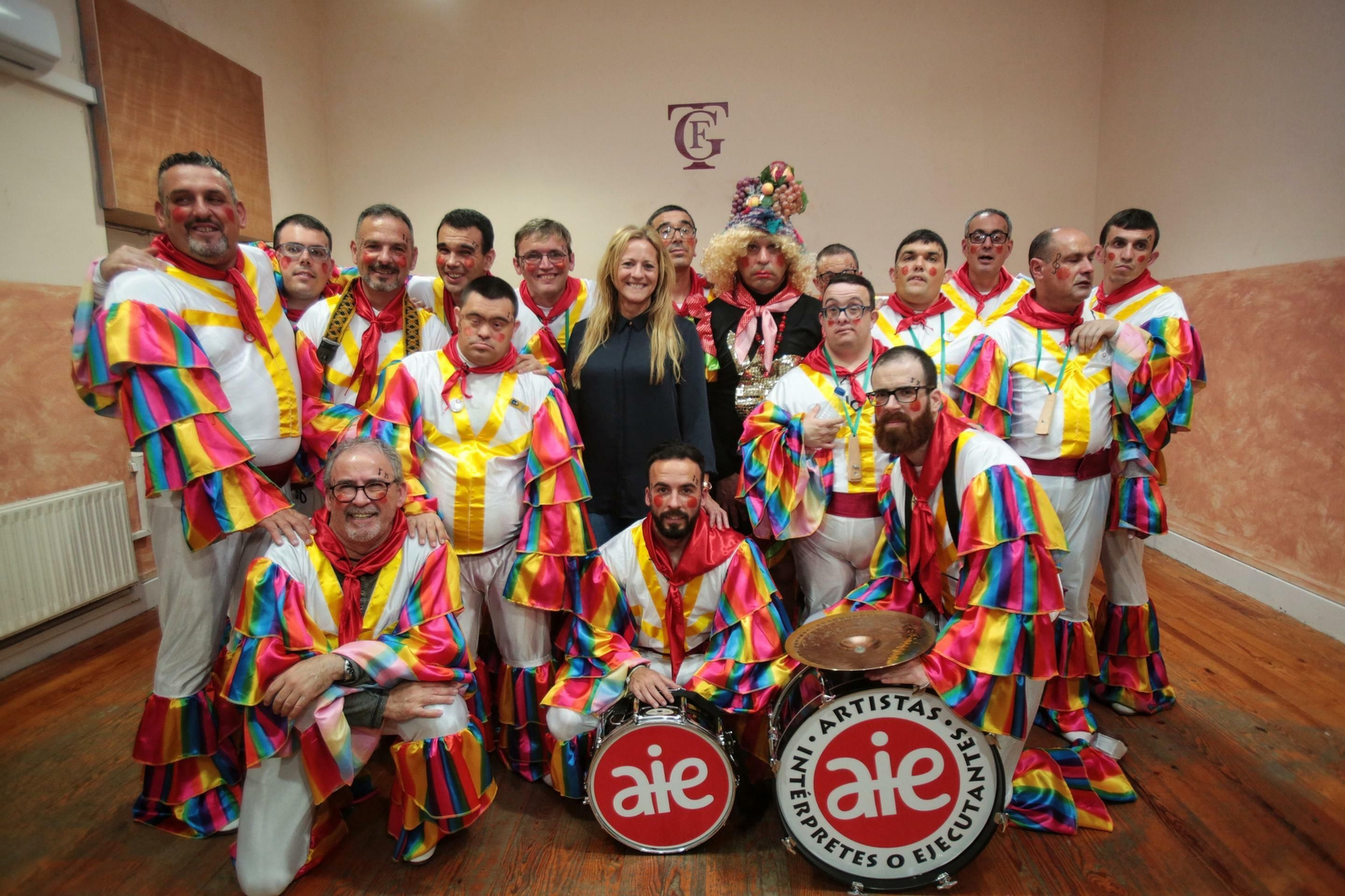 La chirigota de Afanas, 'La perla caribe'.