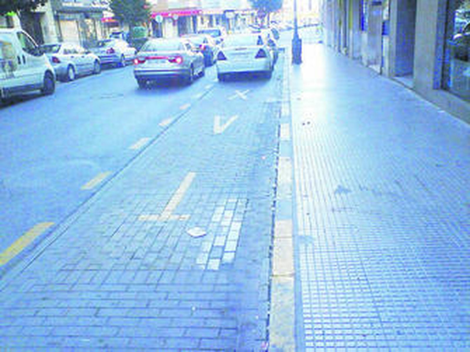 Una señalización un poco invertida