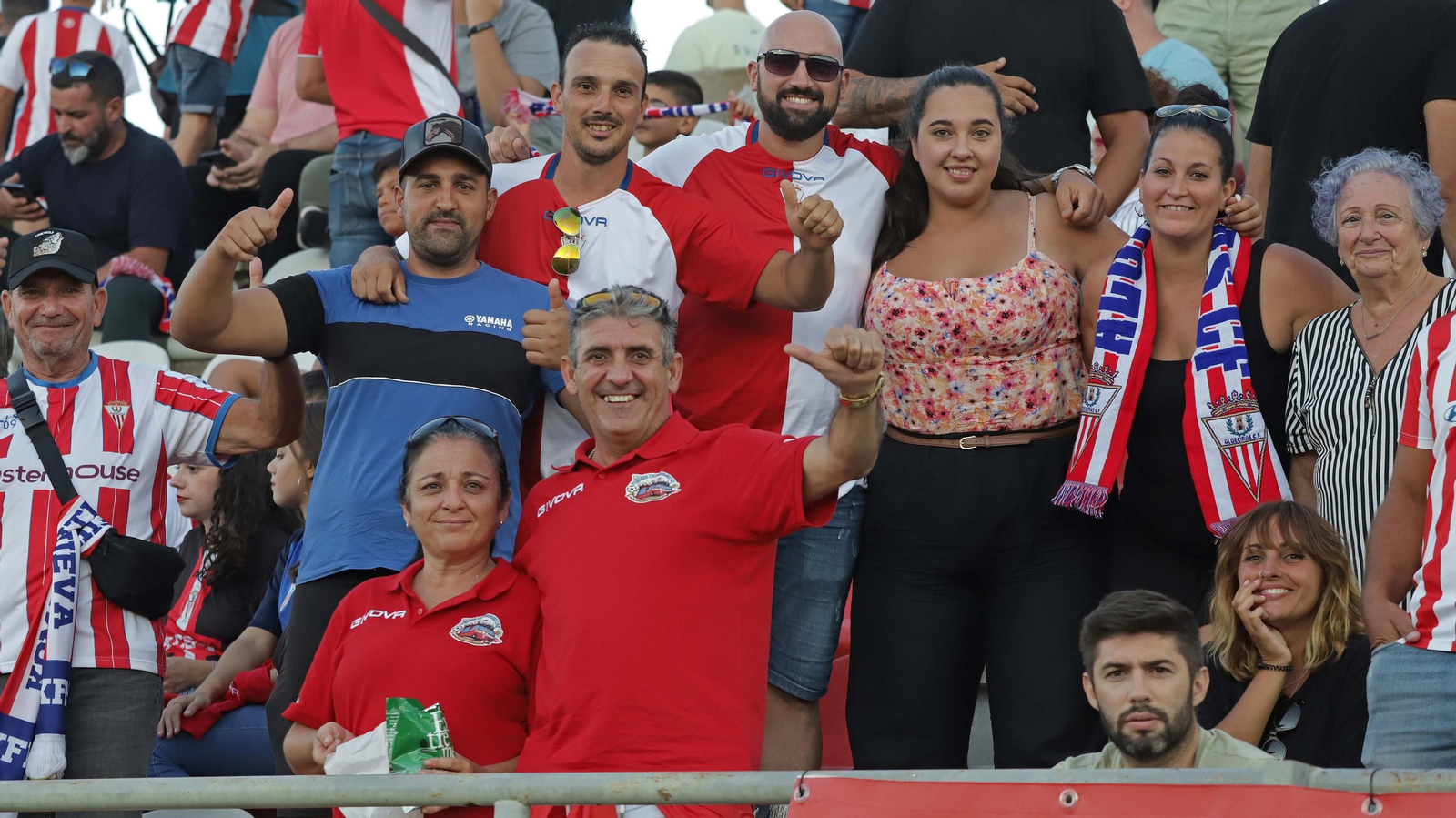 Ambiente en el Algeciras - Racing de Ferrol