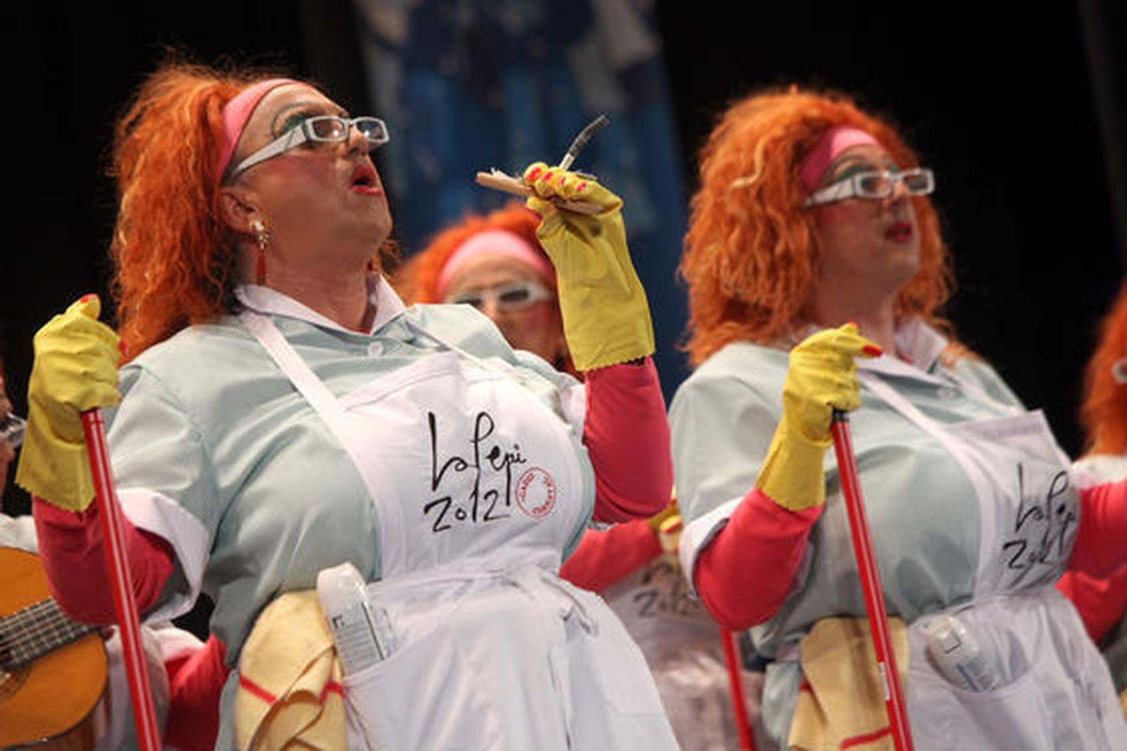 Chirigota Viva la Pepi  Foto: Jesus Marin