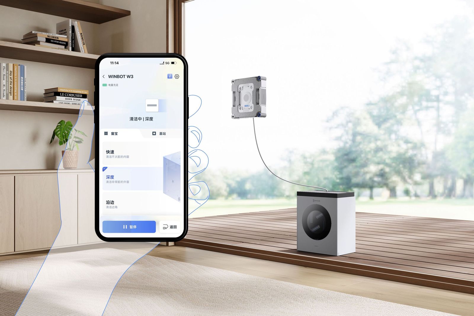 Ecovacs Winbot W3 Omni