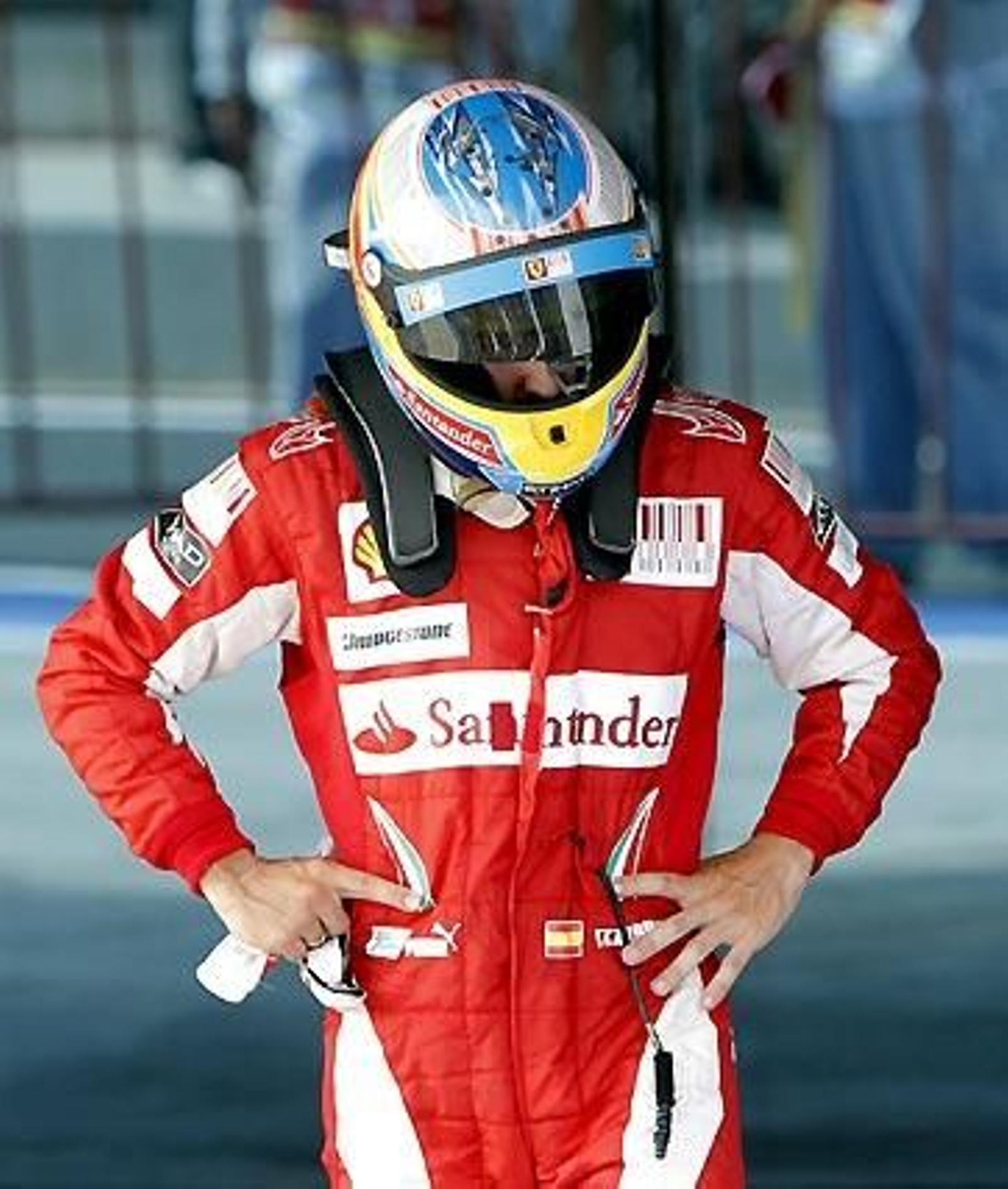 Fernando Alonso, contrariado tras la carrera en Turquía, en la que sólo pudo ser octavo.

Foto: Reuters / Afp Photo / Efe