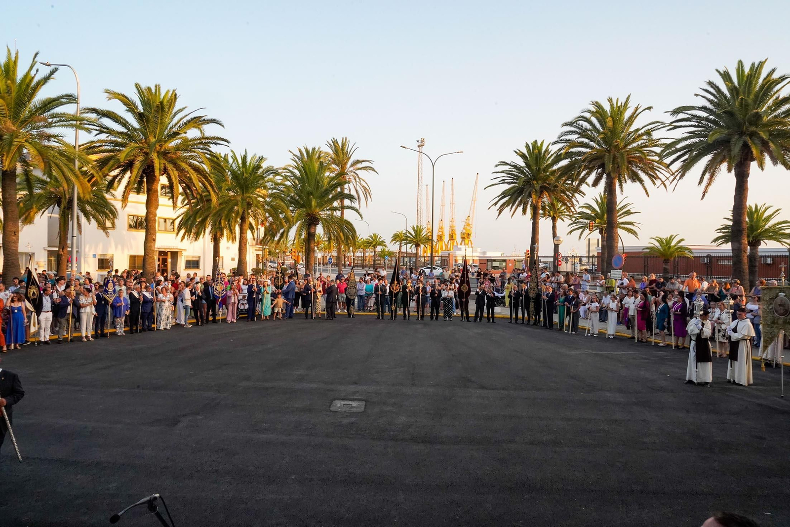 Imágenes de la procesión de La Virgen del Carmen el viernes 19 de julio en Huelva