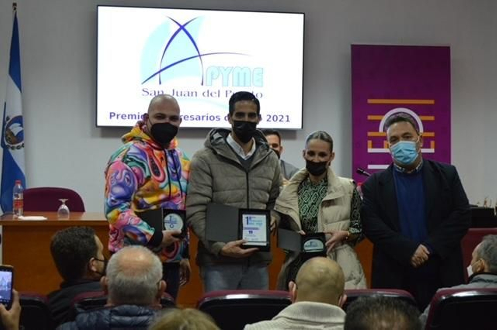 Los premiados. Los premiados.