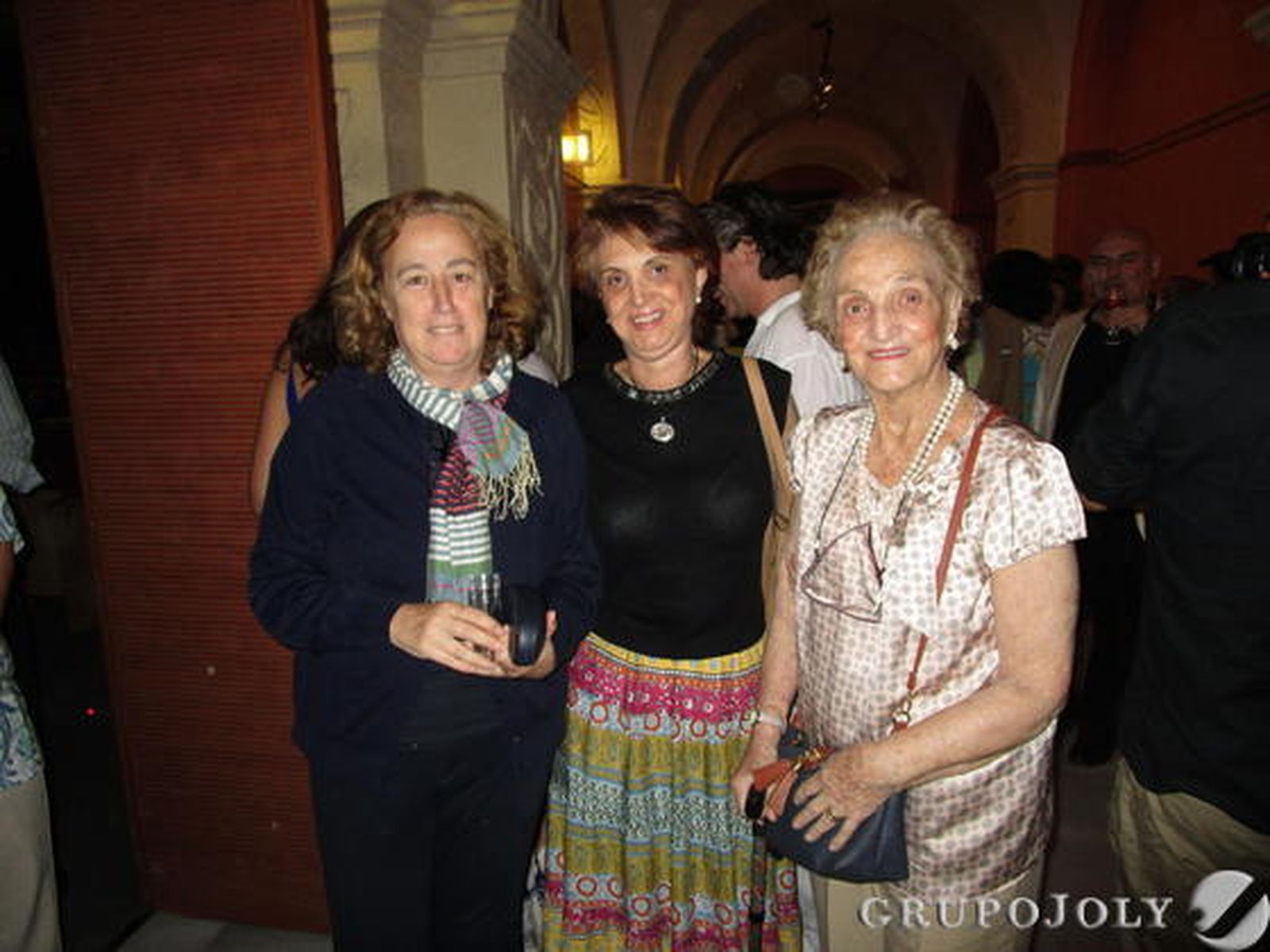 Teresa Arizón, María del Carmen Borrego y Pilar Plá.

Foto: Ignacio Casas de Ciria