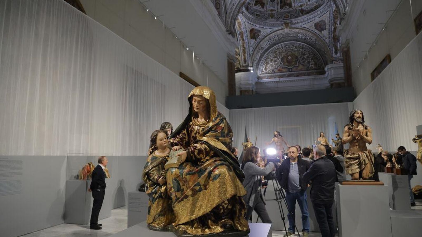 Otra imagen de la exposición conmemorativa.