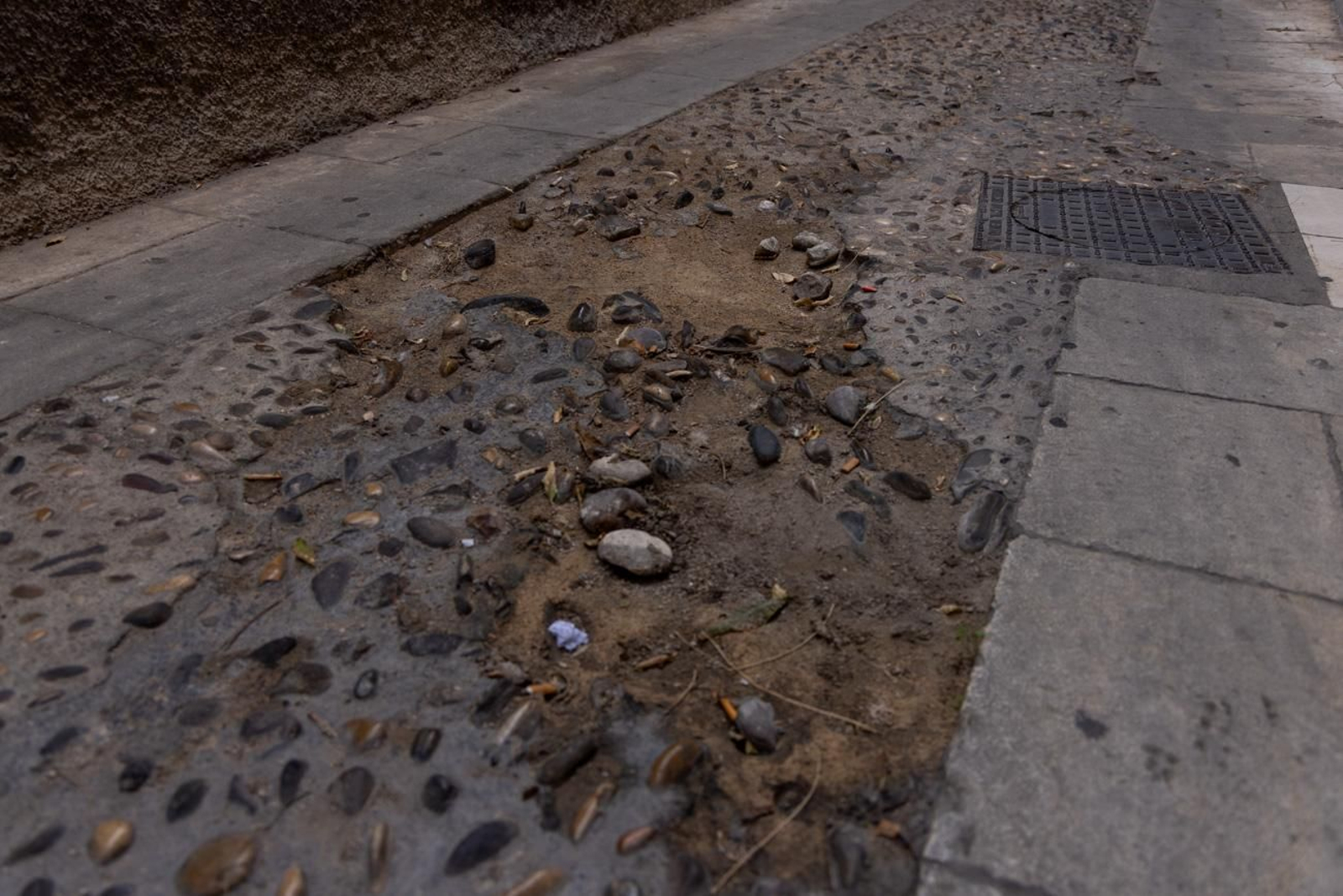 Así se encuentra el barrio de San Juan