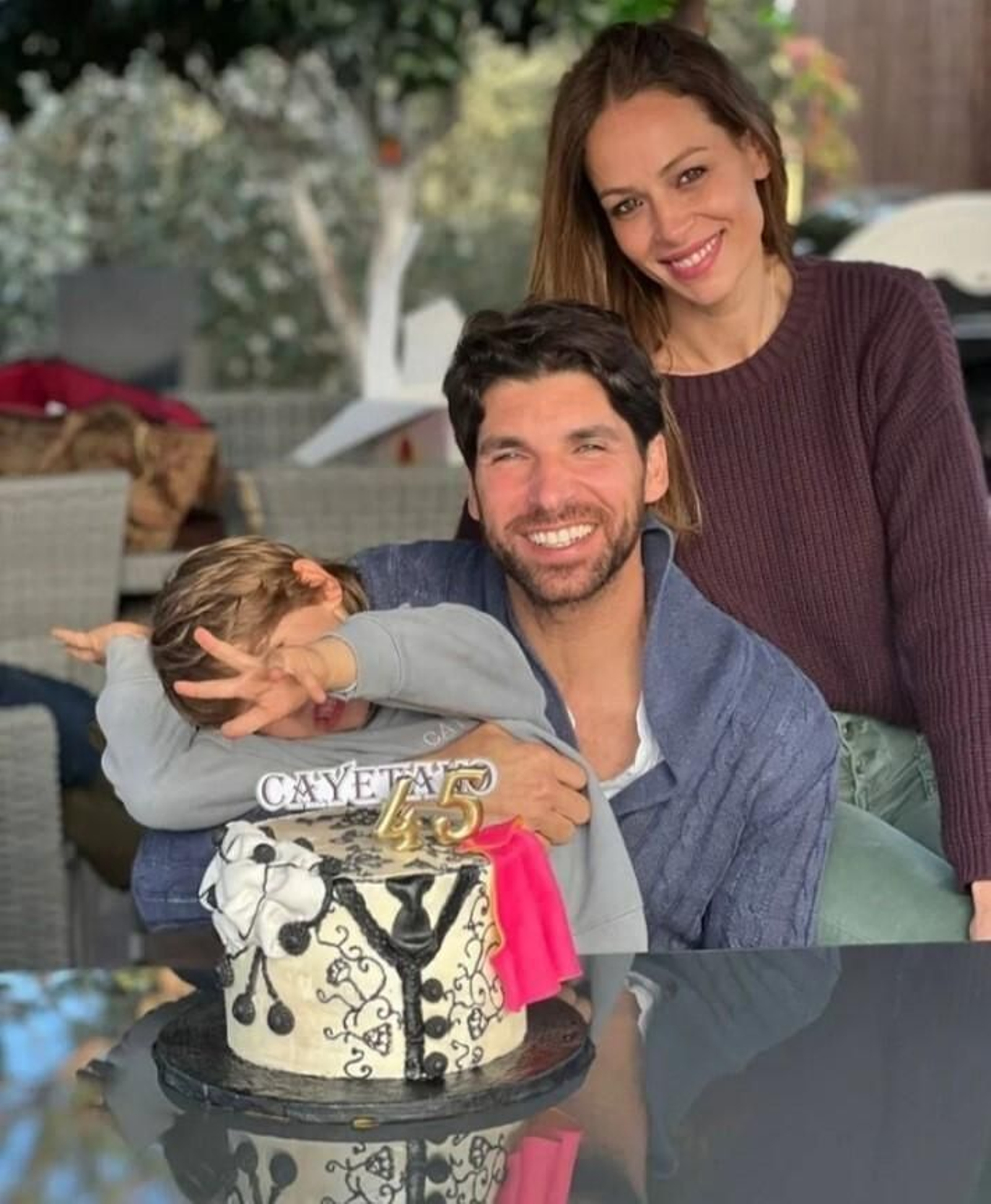 La foto compartida por Cayetano Rivera en las redes sociales