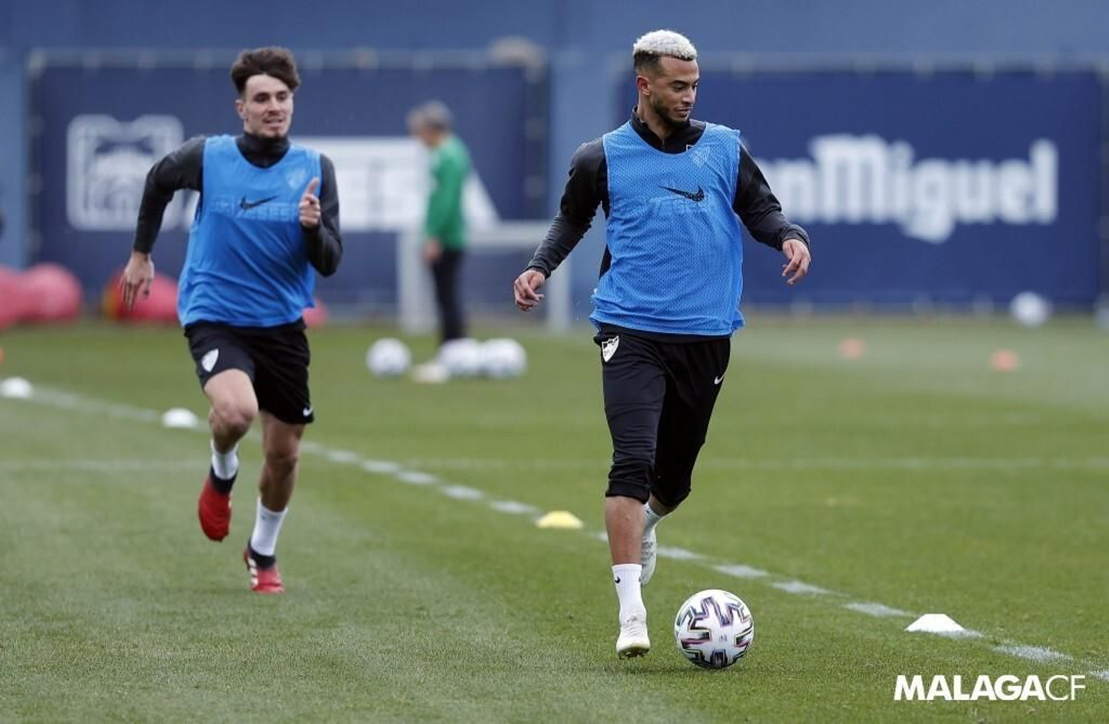 Hicham, durante un entrenamiento. Hicham, durante un entrenamiento.