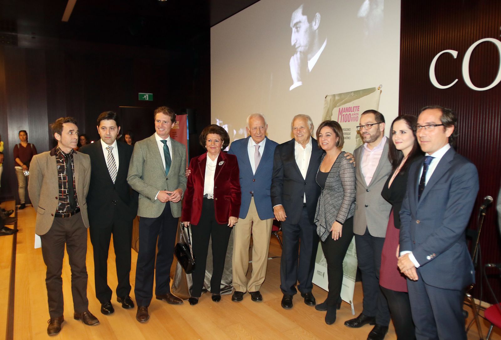 Imágenes de la  presentación de los actos por el nacimiento de Manolete.