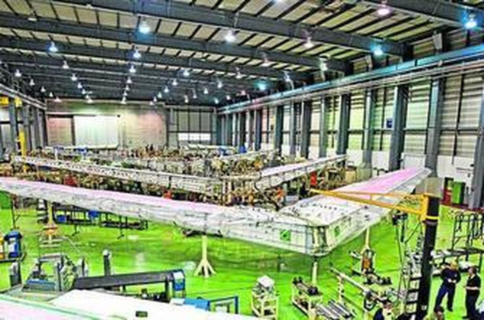 Interior de Airbus Puerto Real, donde muchos de los alumnos que persiguen homologarse podrían trabajar.