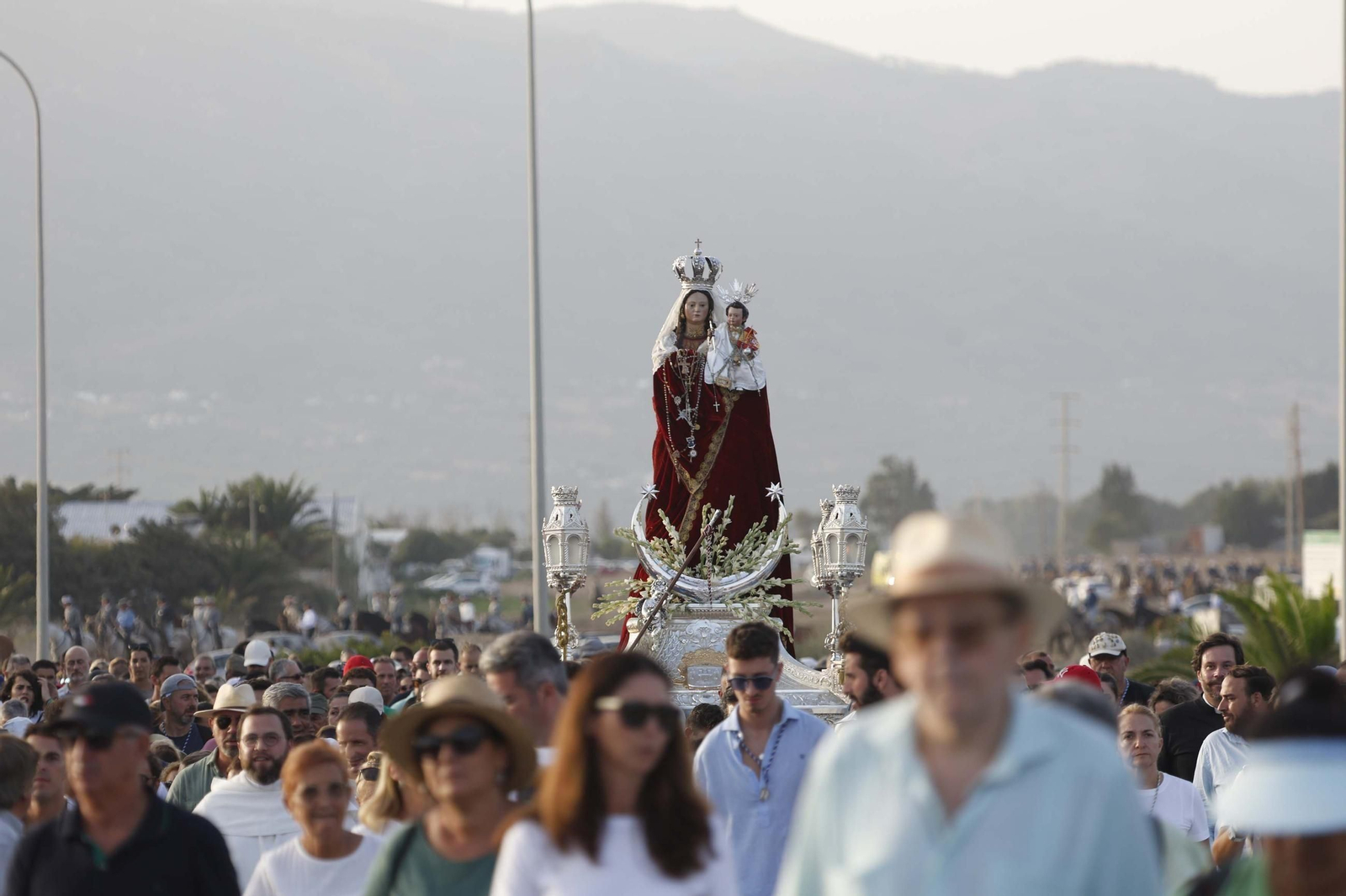 Un momento de la Cabalgata Agrícola en Tarifa.