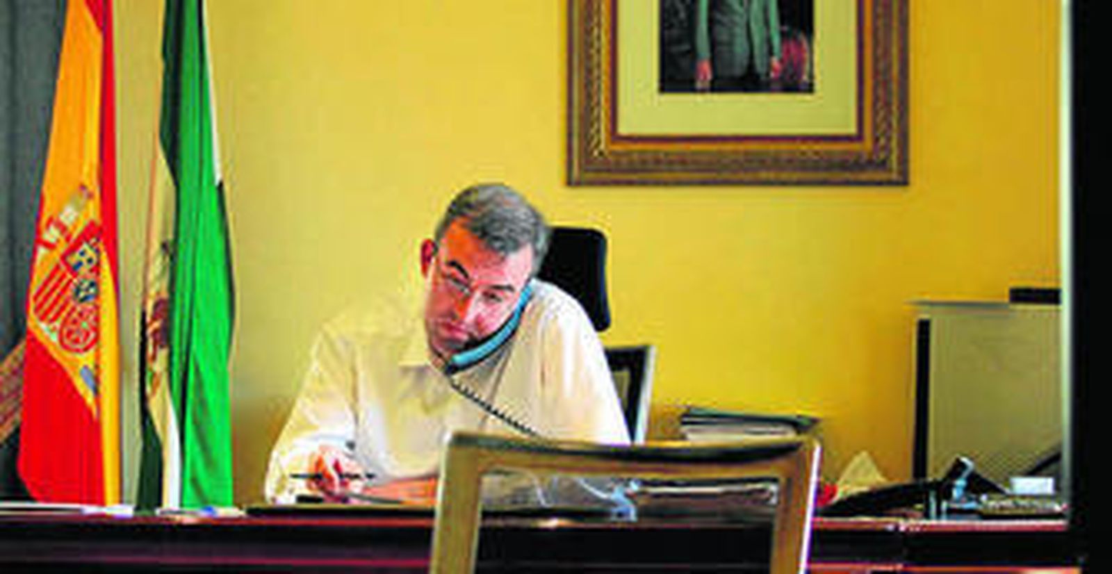 David Valadez, alcalde de Estepona.