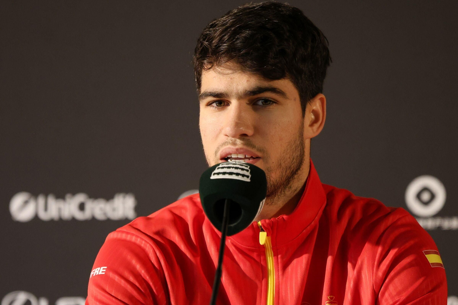 El equipo español en la rueda de prensa de la Copa Davis, en imágenes
