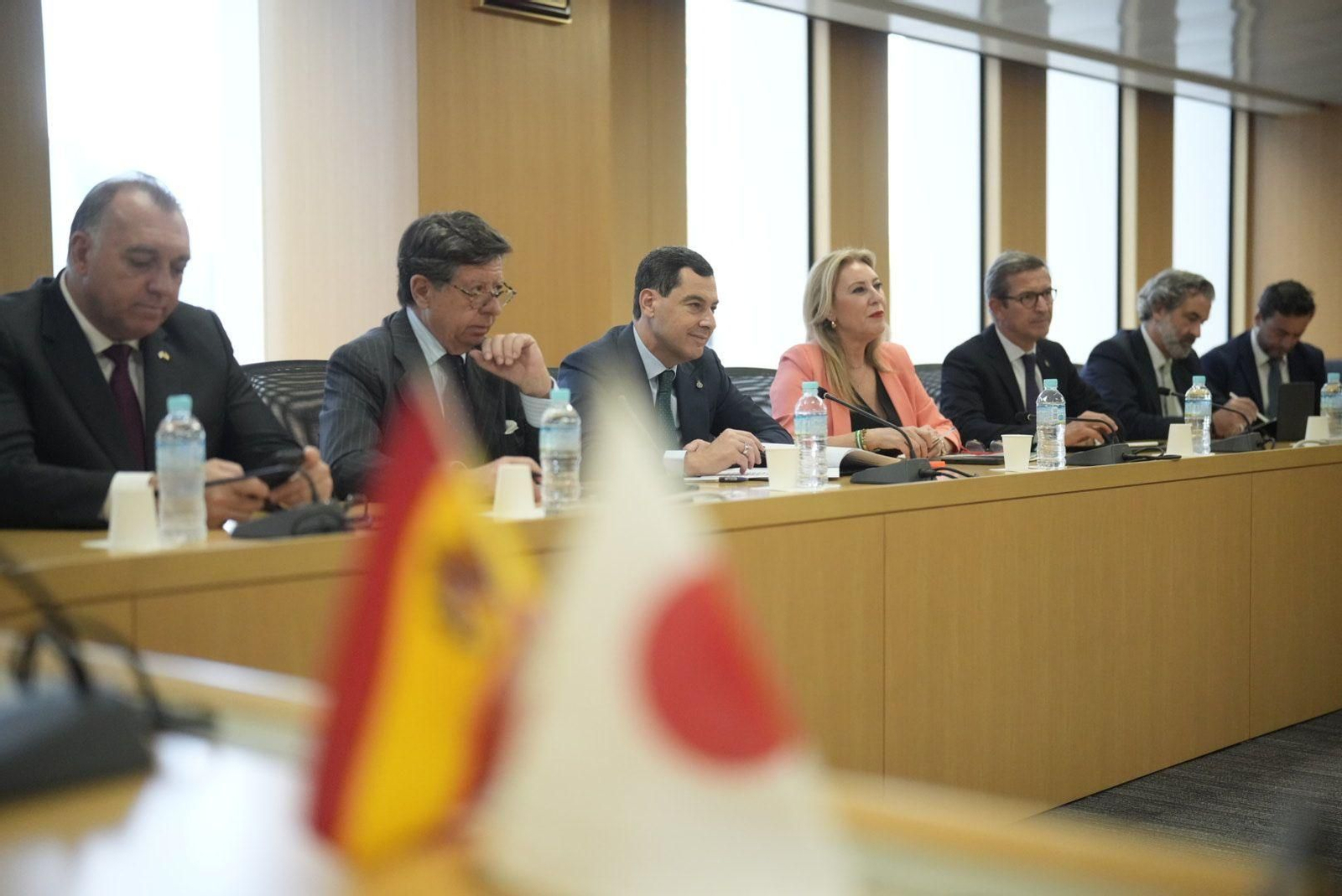 Andalucía y Japón firman un acuerdo comercial para promover la industria y la energía