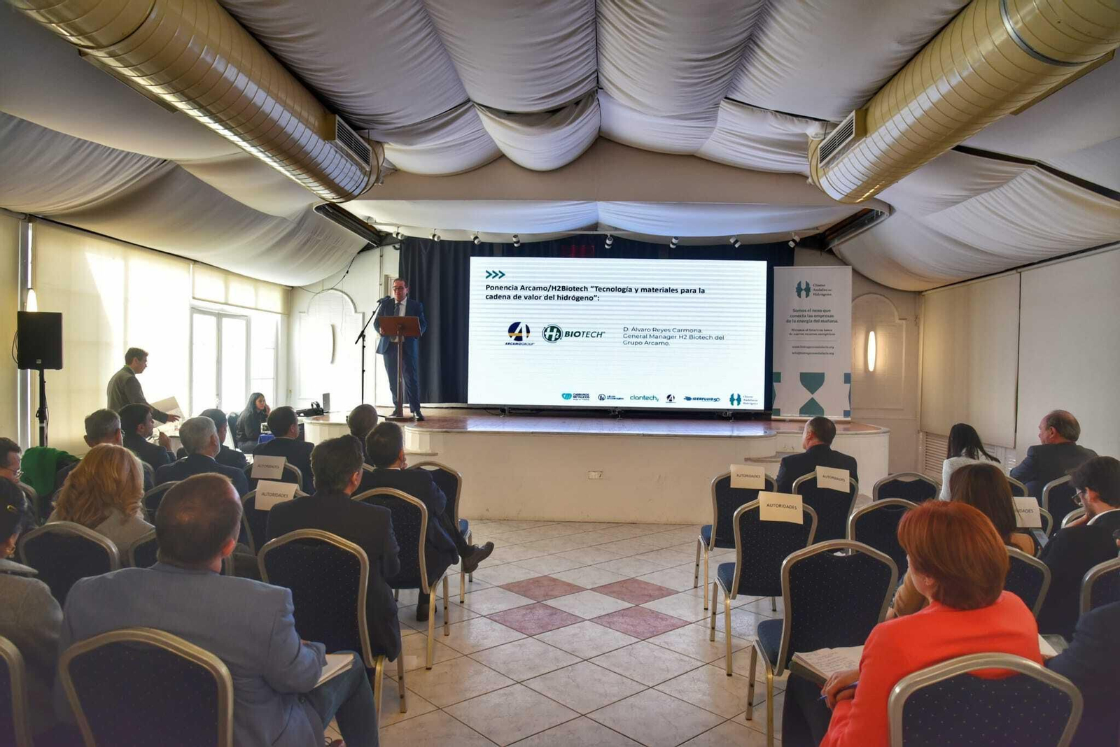 Ponencia durante el Encuentro del Hidrógeno Verde en Algeciras