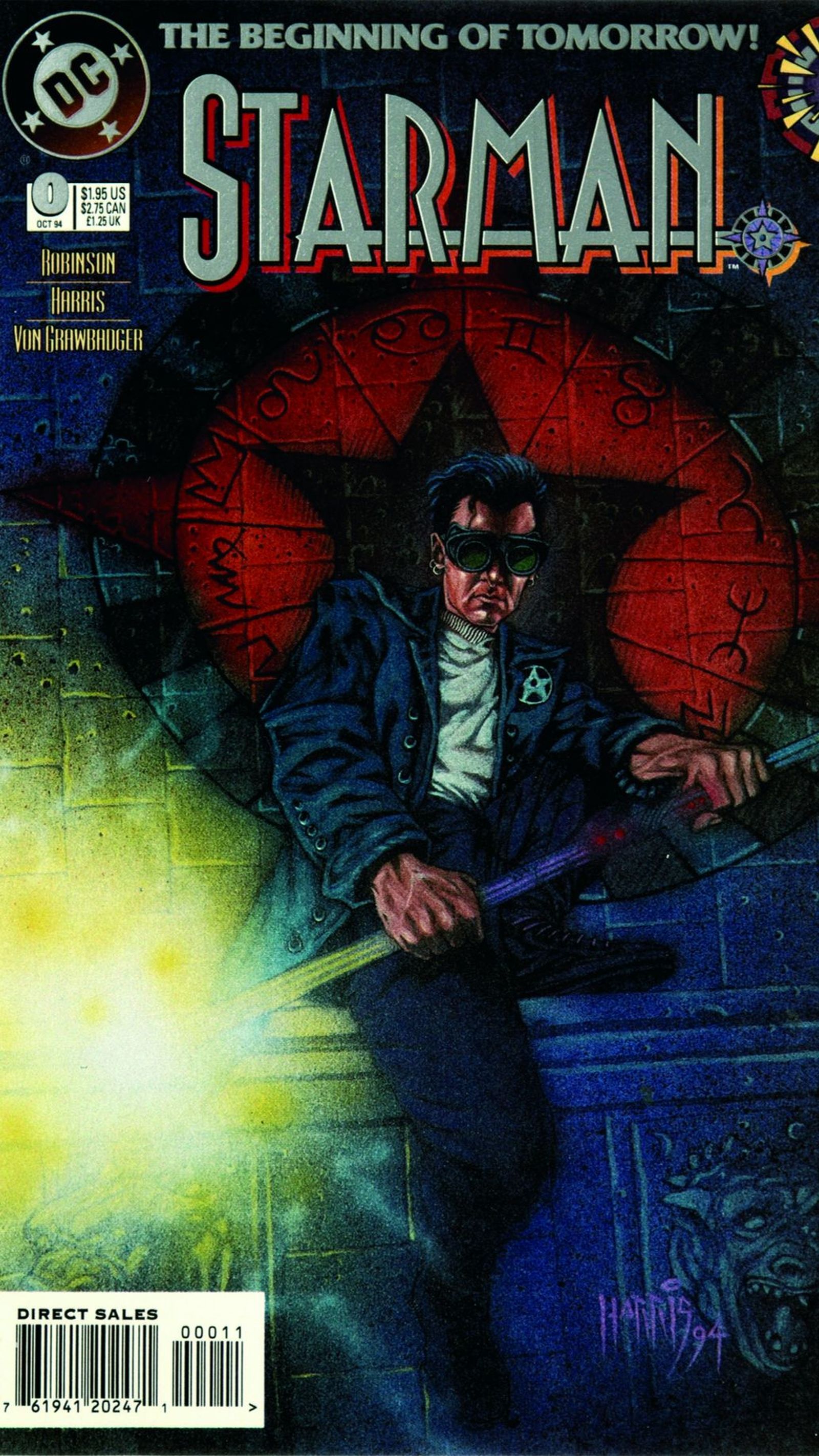 Portada de Starman, Vol. 2, nº 0.