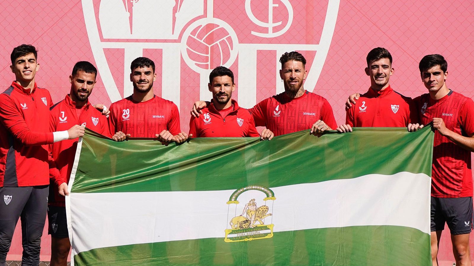 La foto de los andaluces del Sevilla