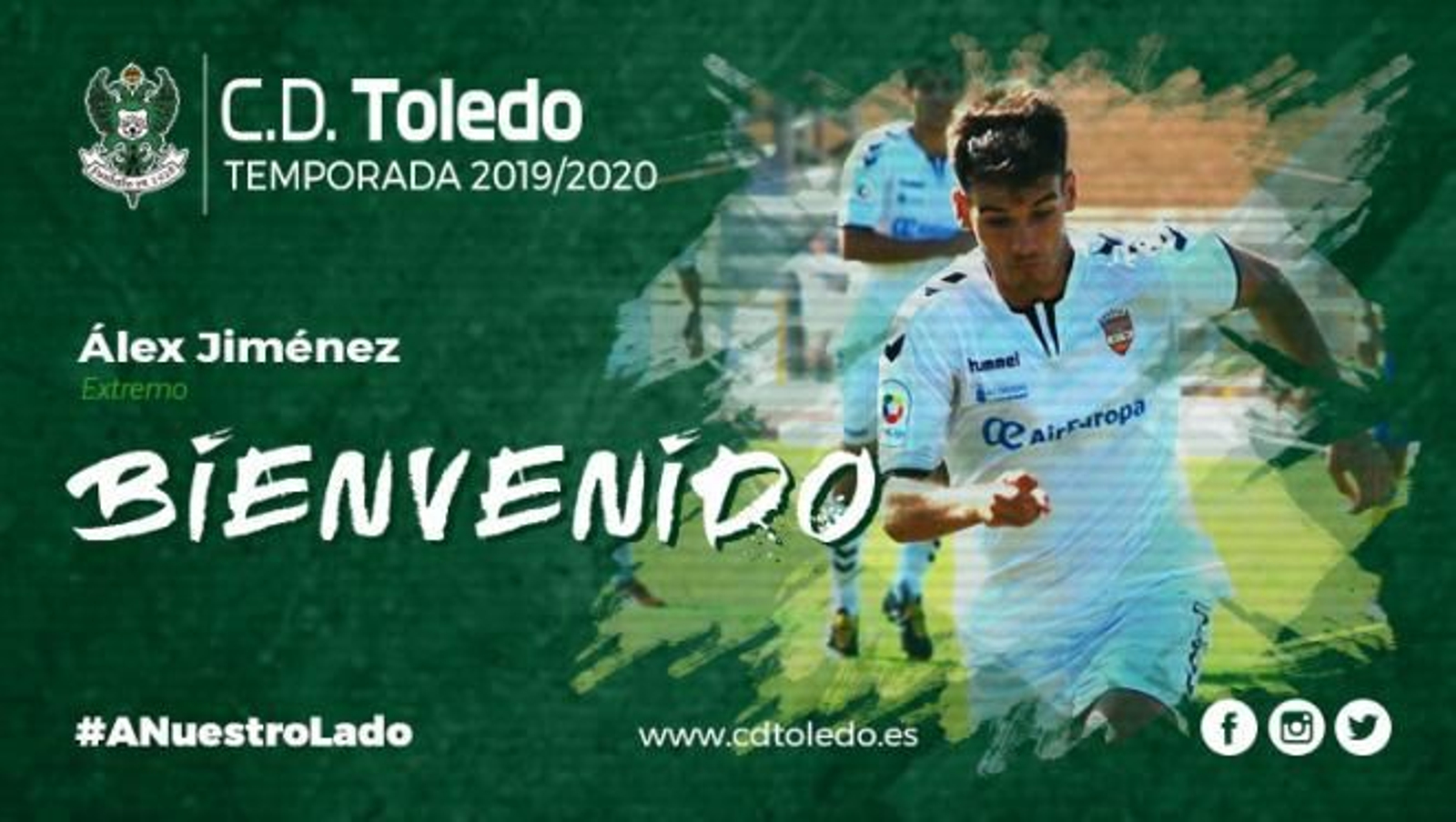 Álex Jiménez tiene experiencia en el grupo XVIII de Tercera por su etapa en el Socuéllamos. Álex Jiménez tiene experiencia en el grupo XVIII de Tercera por su etapa en el Socuéllamos.