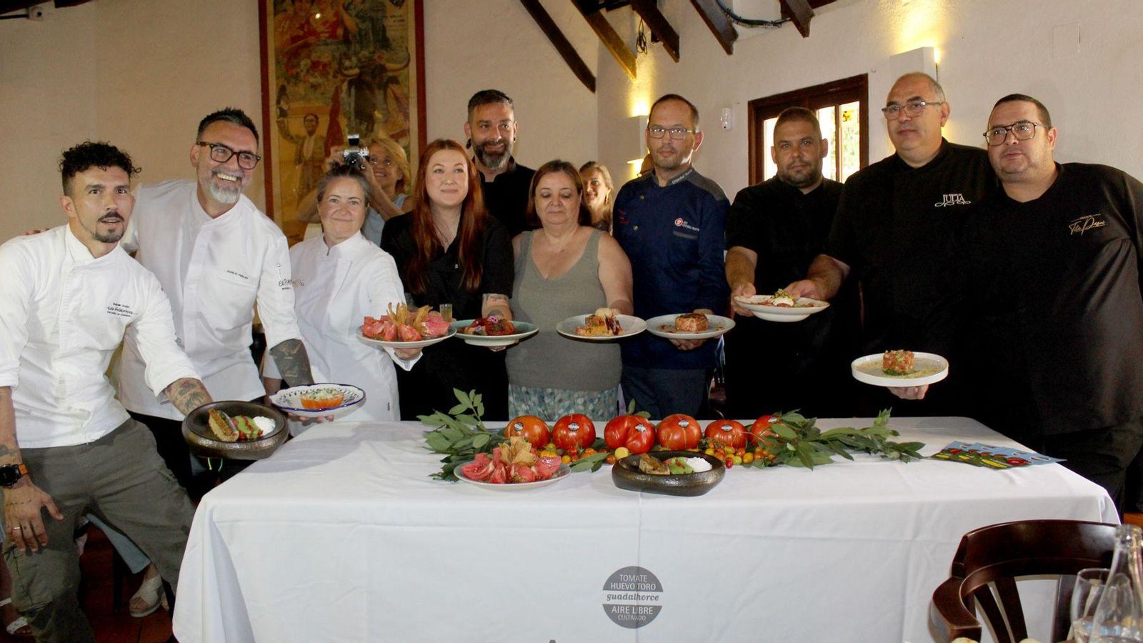 Algunos de los platos que se probarán en la ruta.