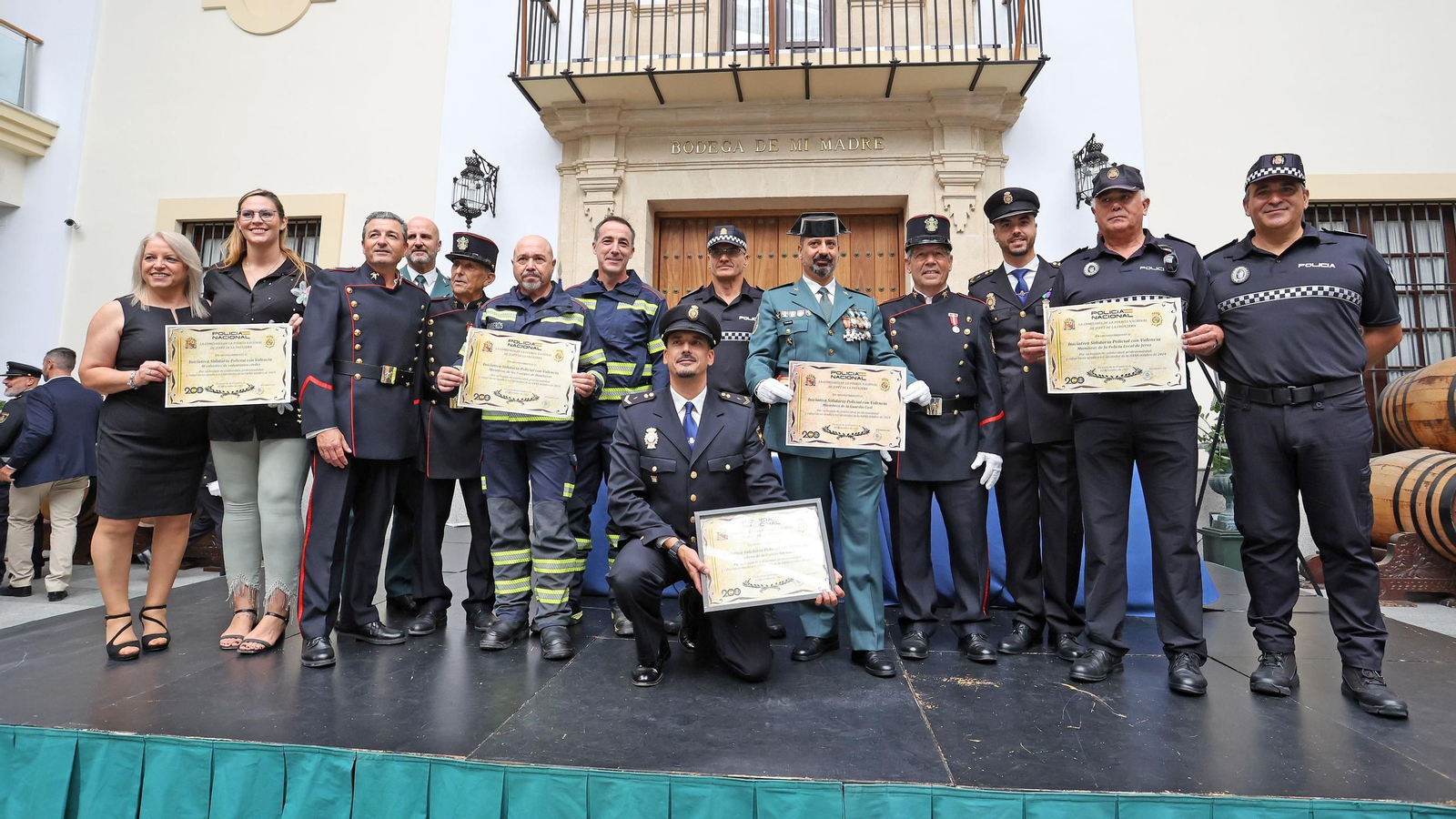 Imágenes del Día de la Policía Nacional en Jerez